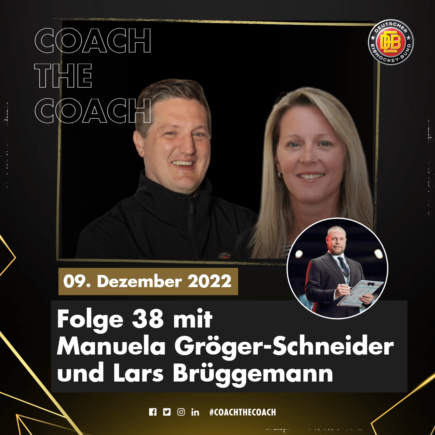 DEB Eishockey-Trainerausbildung I COACH THE COACH Podcast