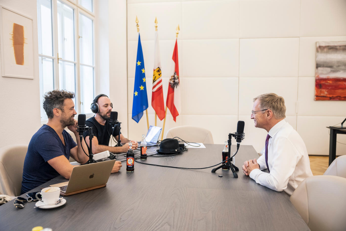 Frühstück mit Bier - Persönlichkeiten ganz entspannt