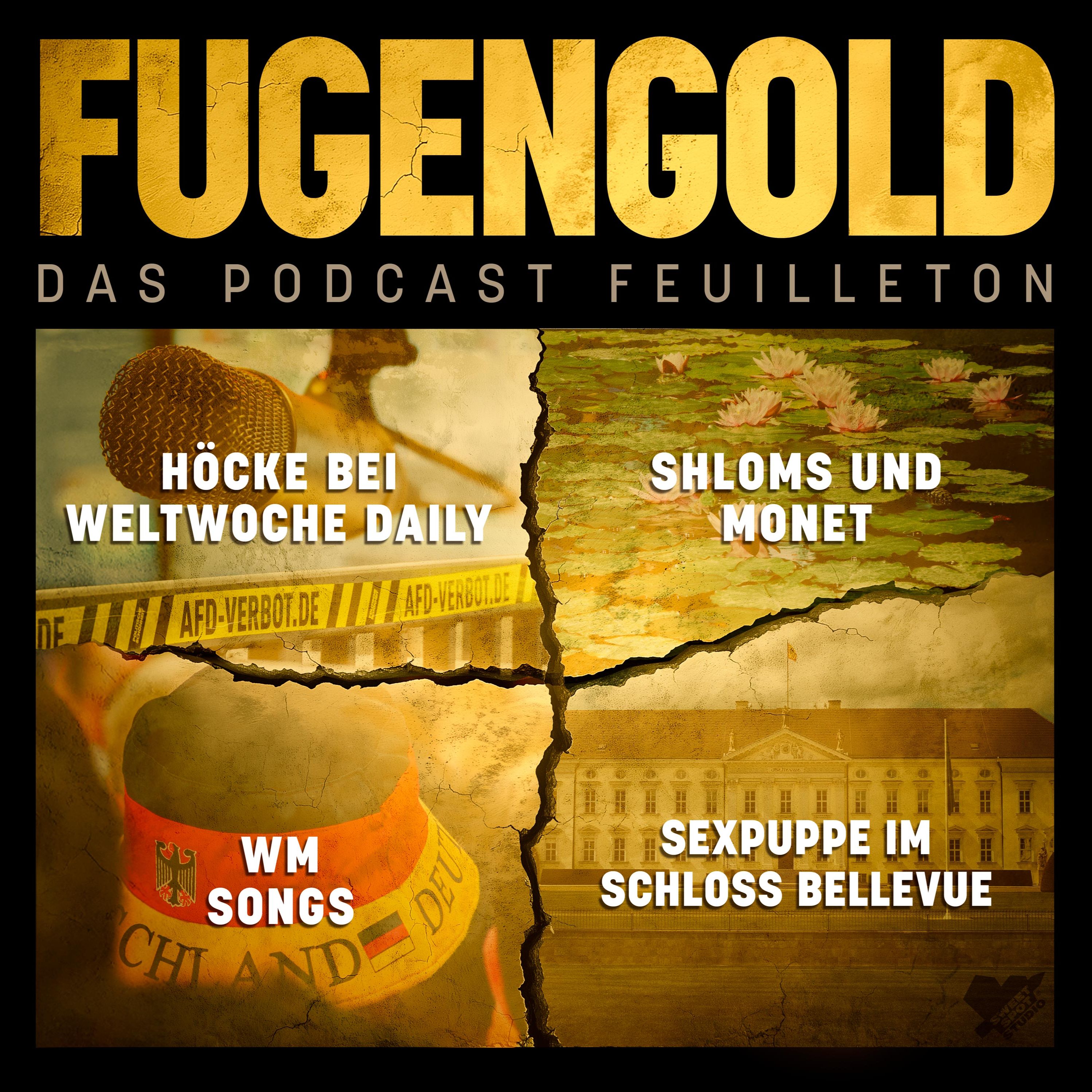 13.06.2026: Höcke bei Weltwoche Daily, SHL0MS und Monet, WM Songs, Sexpuppe im Schloss Bellevue