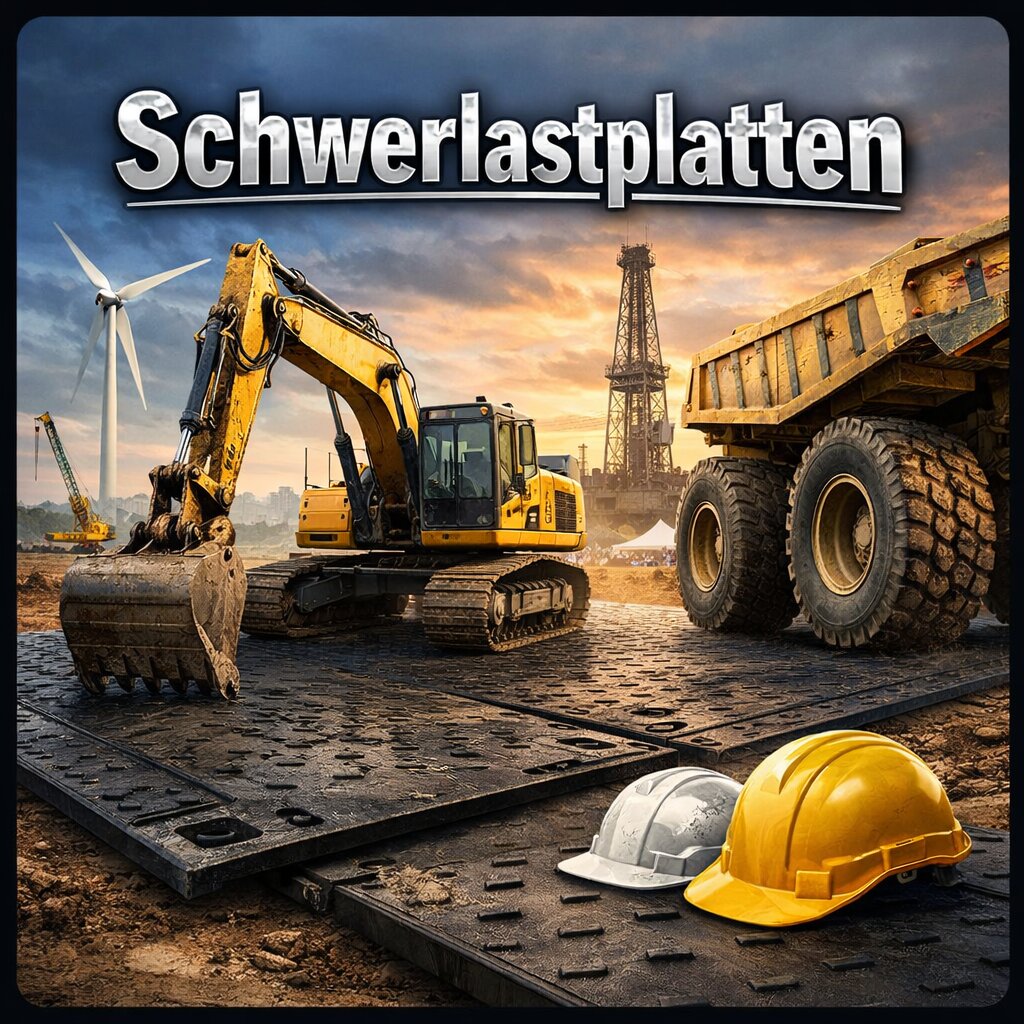 Schwerlastplatten – Die robuste Lösung für sichere Baustellen