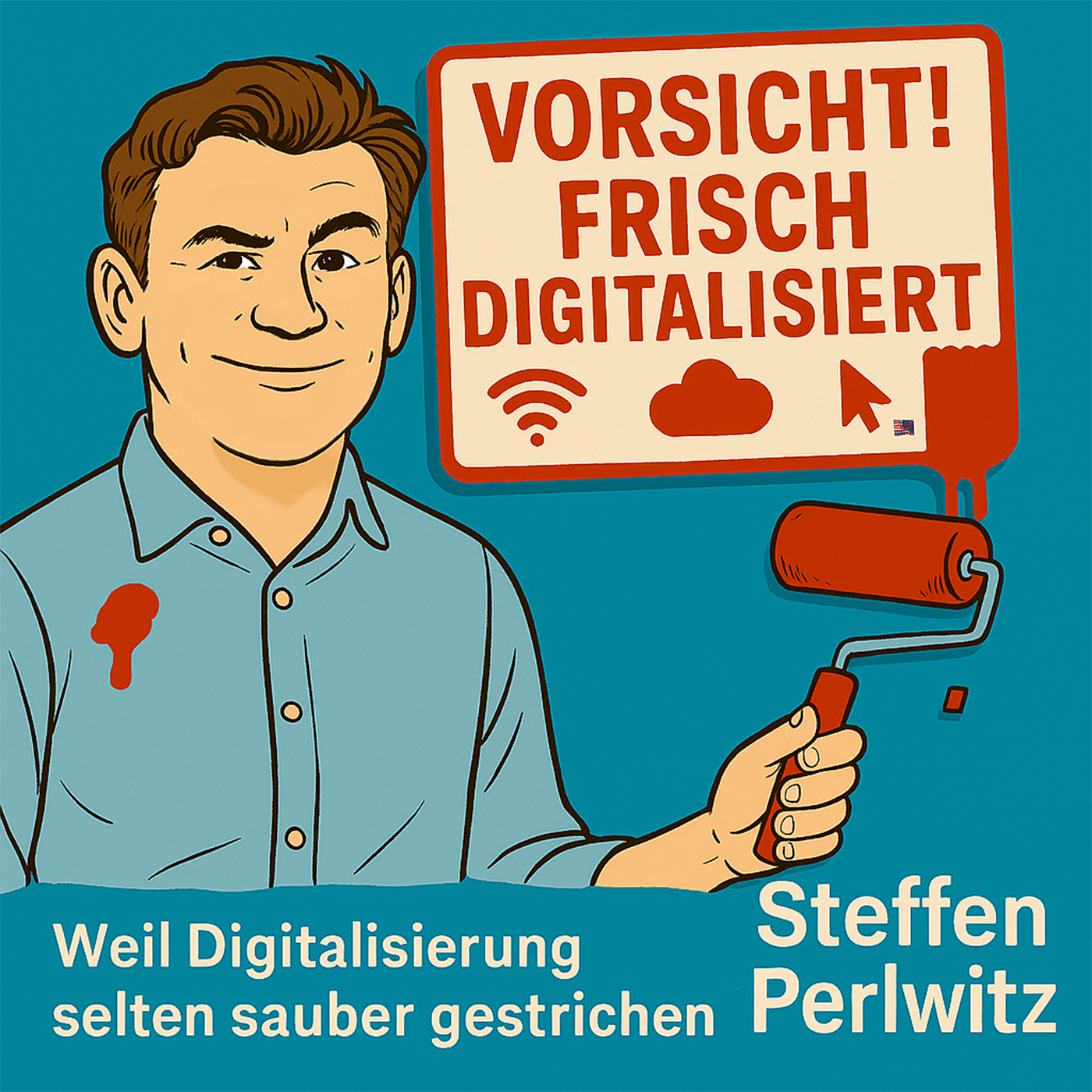 Vorsicht! Frisch digitalisiert podcast artwork