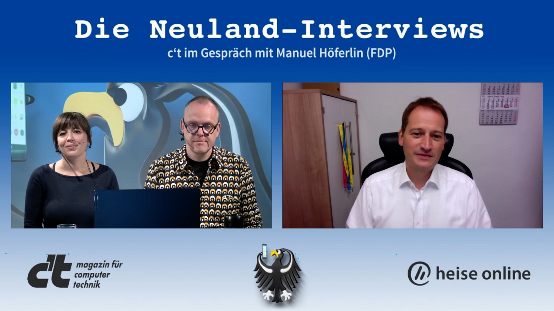 Die Neuland-Interviews 2021 #5 | Im Gespräch mit Manuel Höferlin (FDP)