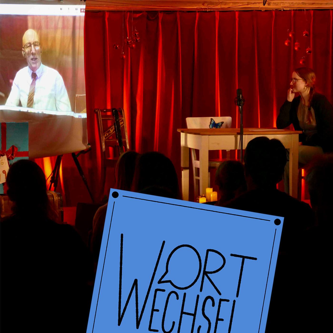 Blaue Seite WortWechsel - ein Bücherpiraten-Podcast
