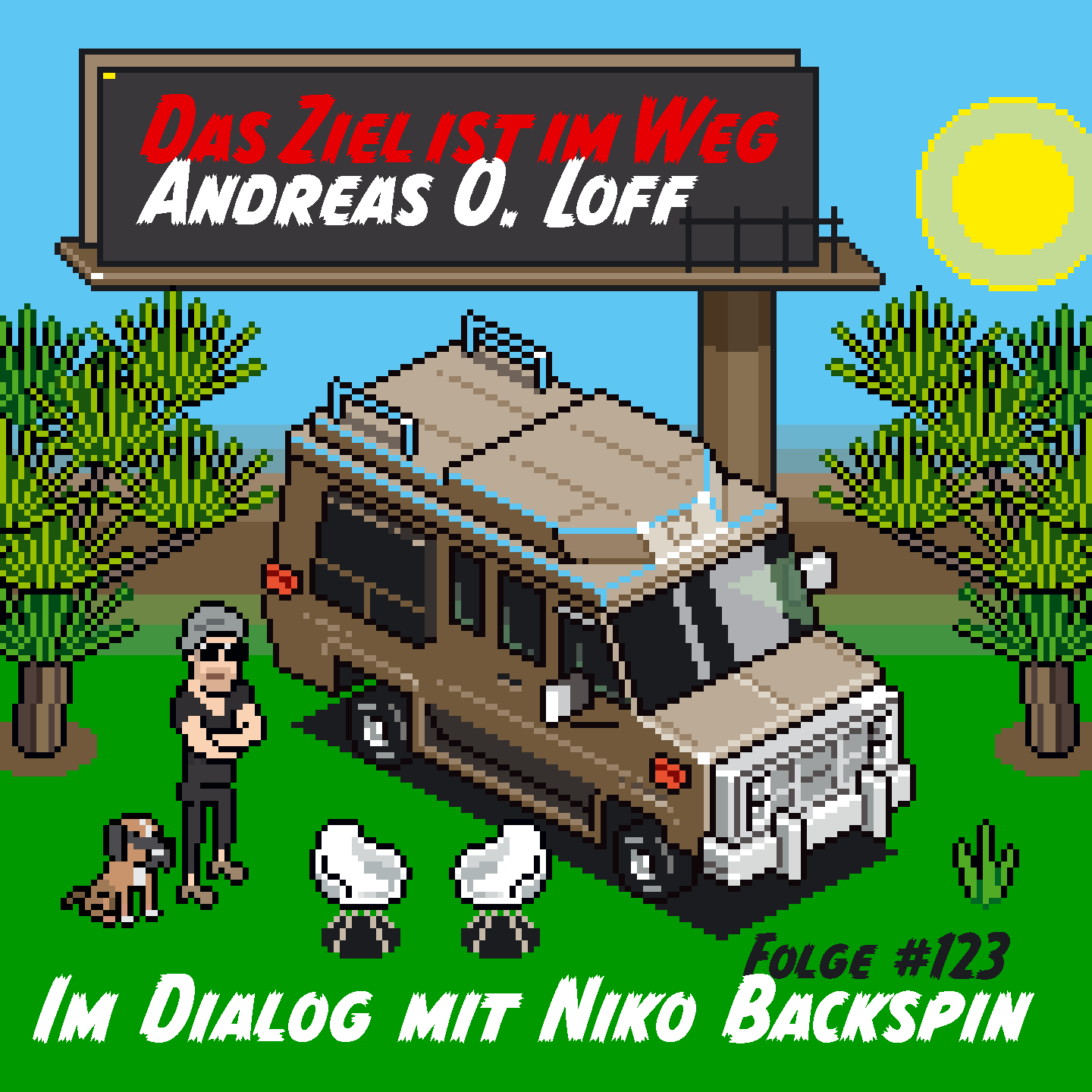 Das Ziel ist im Weg