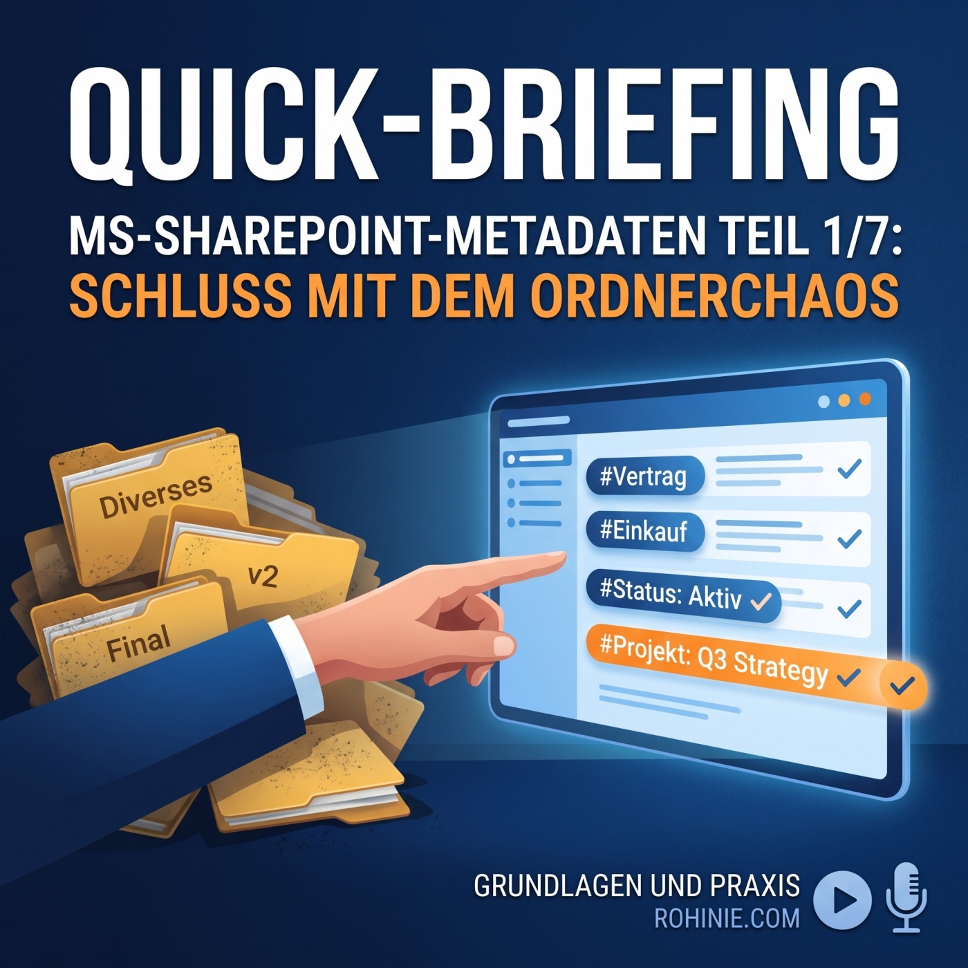 Experten-Talk: MS-SharePoint-Metadaten Teil 1/7: Schluss mit dem Ordnerchaos episode artwork