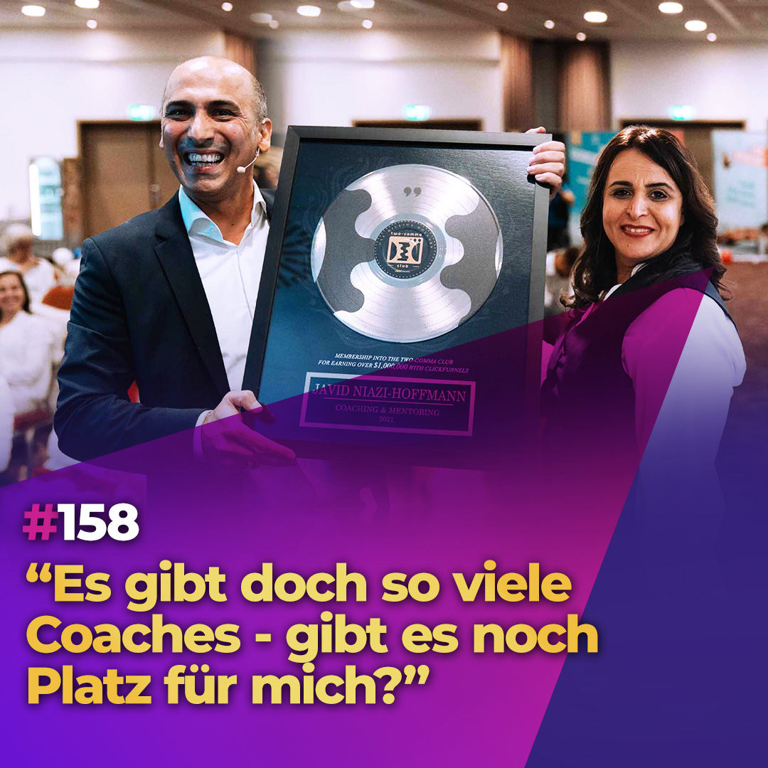 #158 - "Es gibt doch so viele Coaches - gibt es noch Platz für mich?" episode artwork