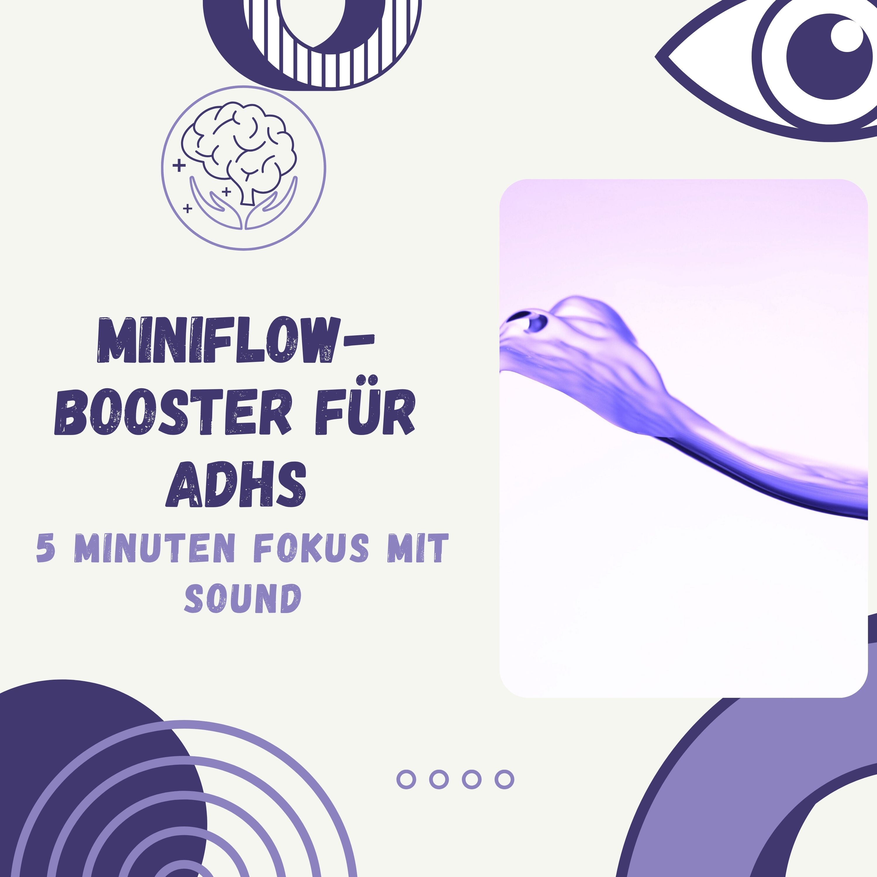 MiniFlow-Booster für ADHS: 5 Minuten Fokus mit Sound