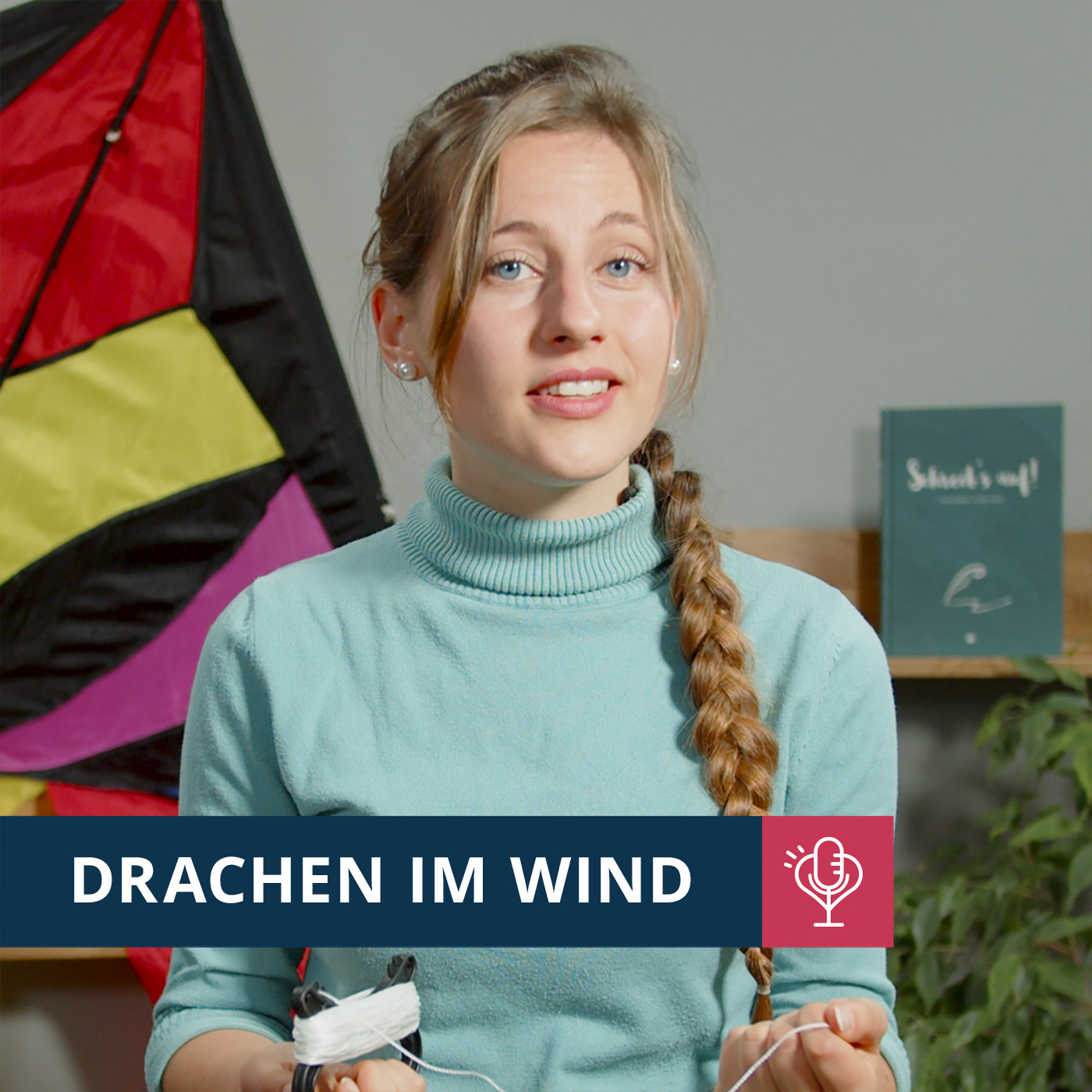 Drachen im Wind