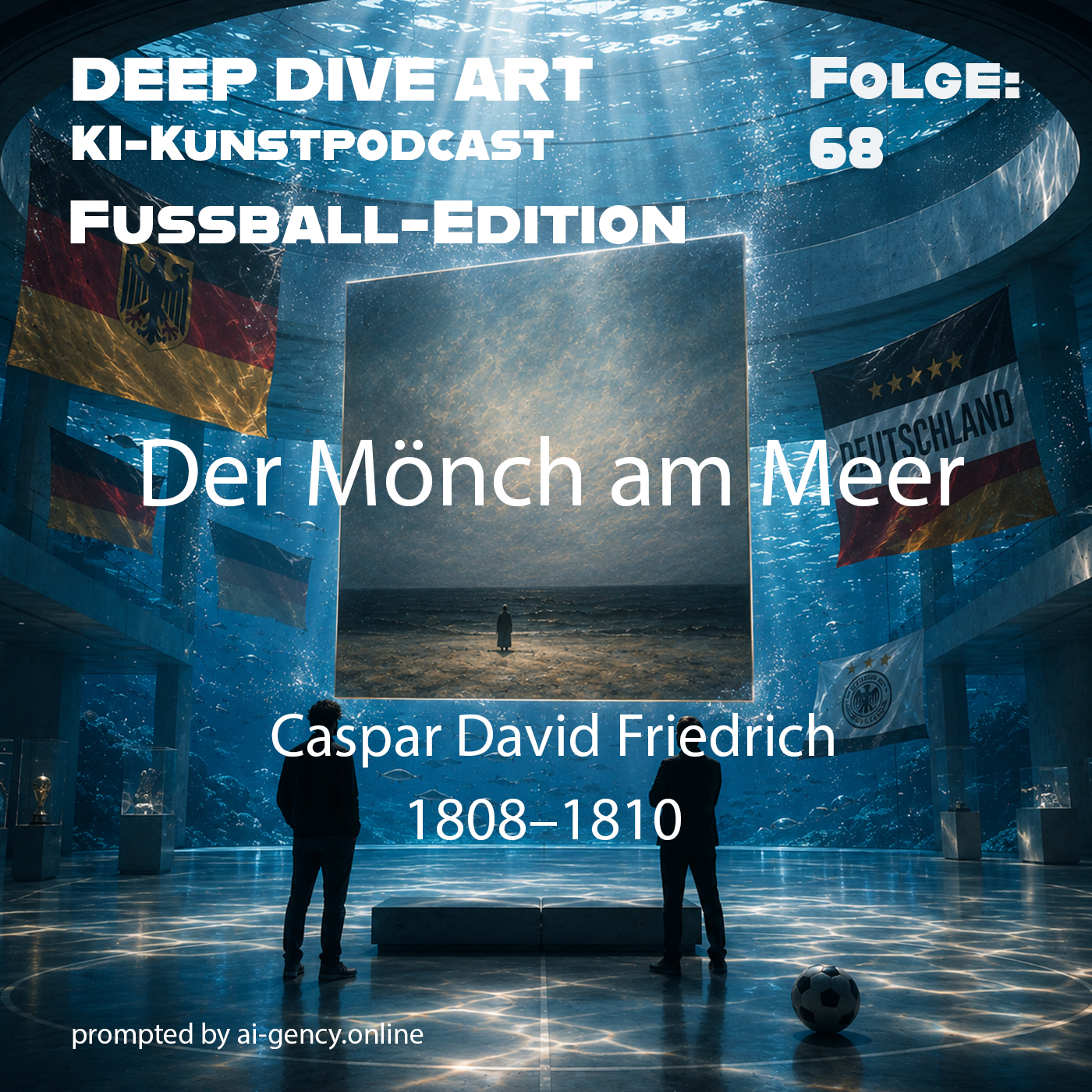 „Der Mönch am Meer“ // Caspar David Friedrich // Fussball-Edition episode artwork