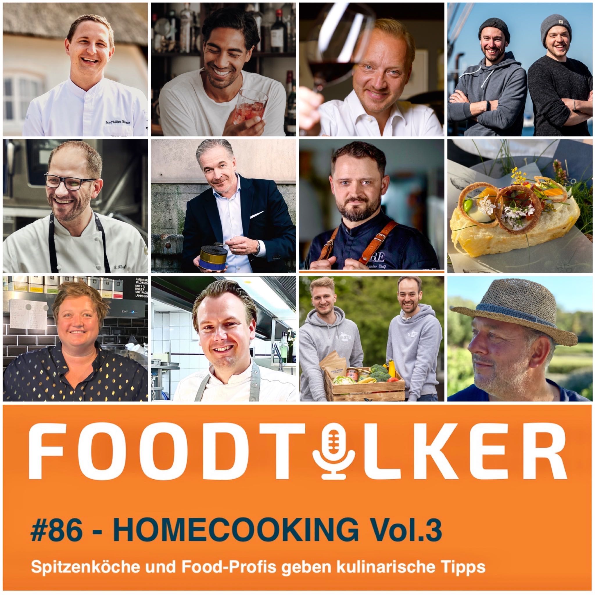 FOODTALKER - Podcast über die Leidenschaft fürs Kochen und gutes Essen
