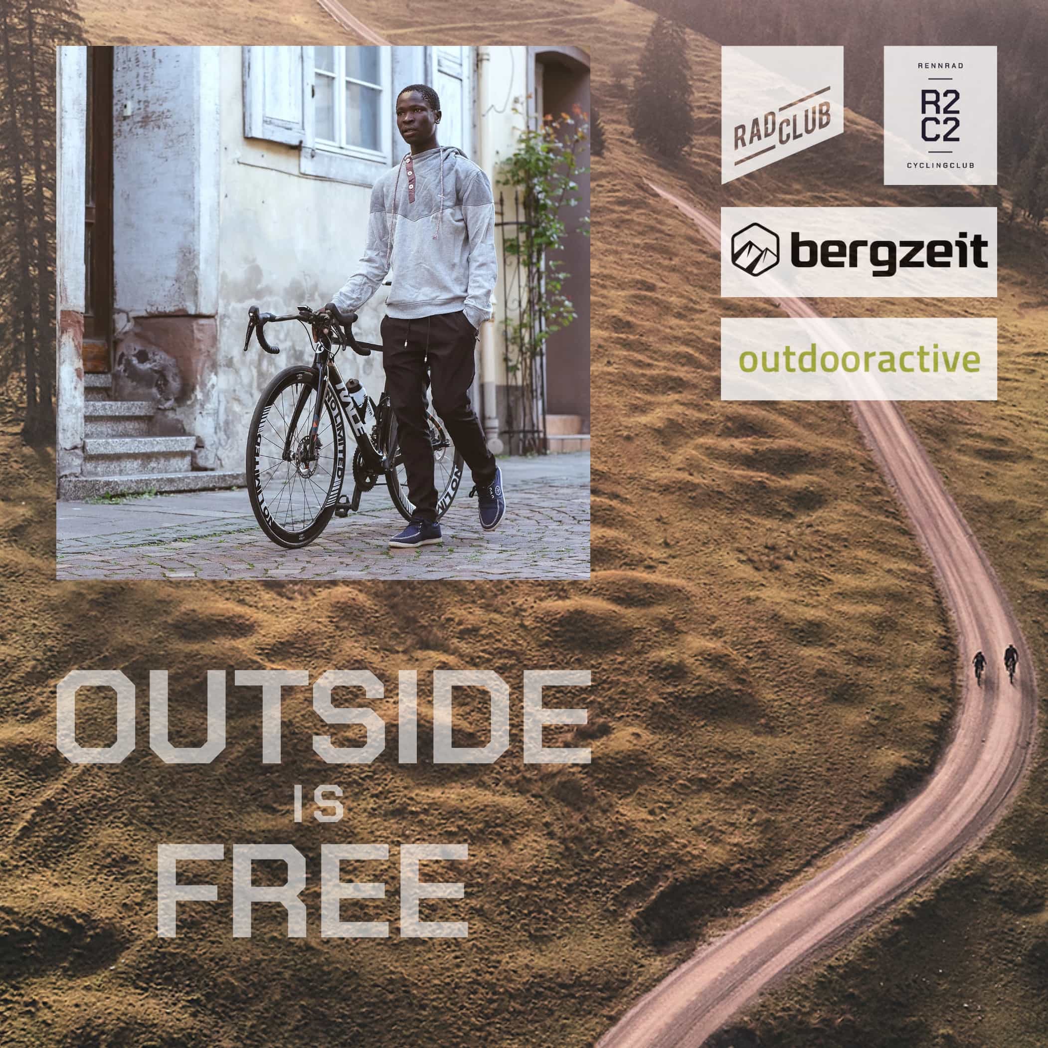 Outside is free