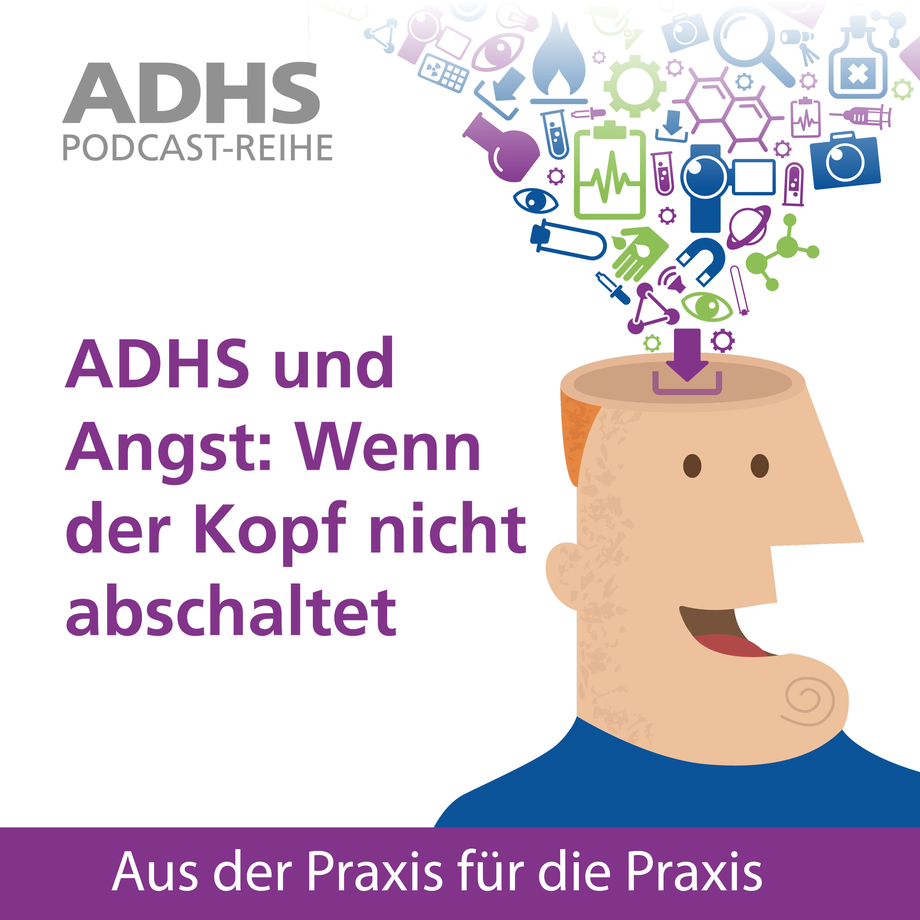 ADHS & Angst: Wenn der Kopf nicht abschaltet