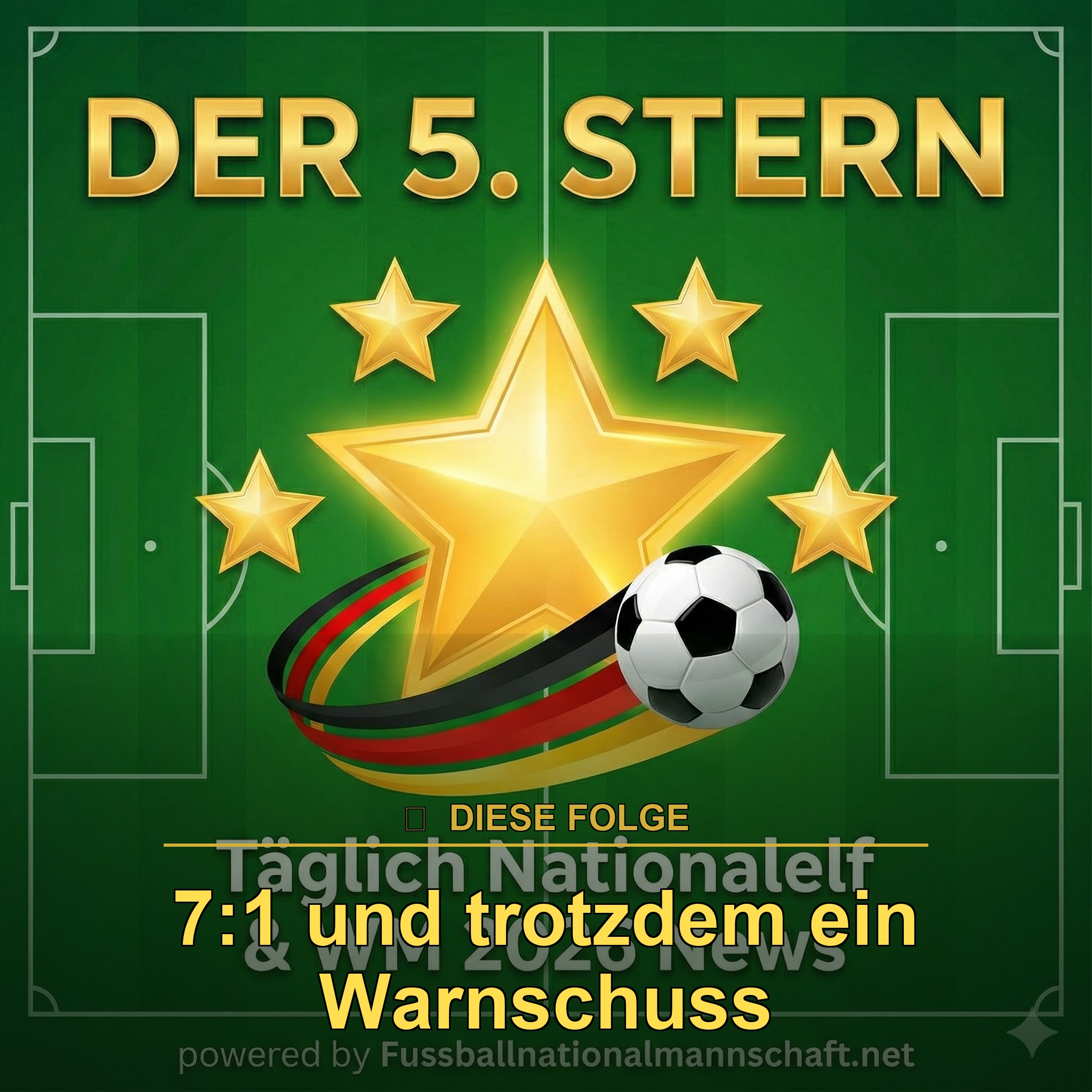 Deutschland gewinnt mit 7:1 gegen Curacao und trotzdem ein Warnschuss episode artwork