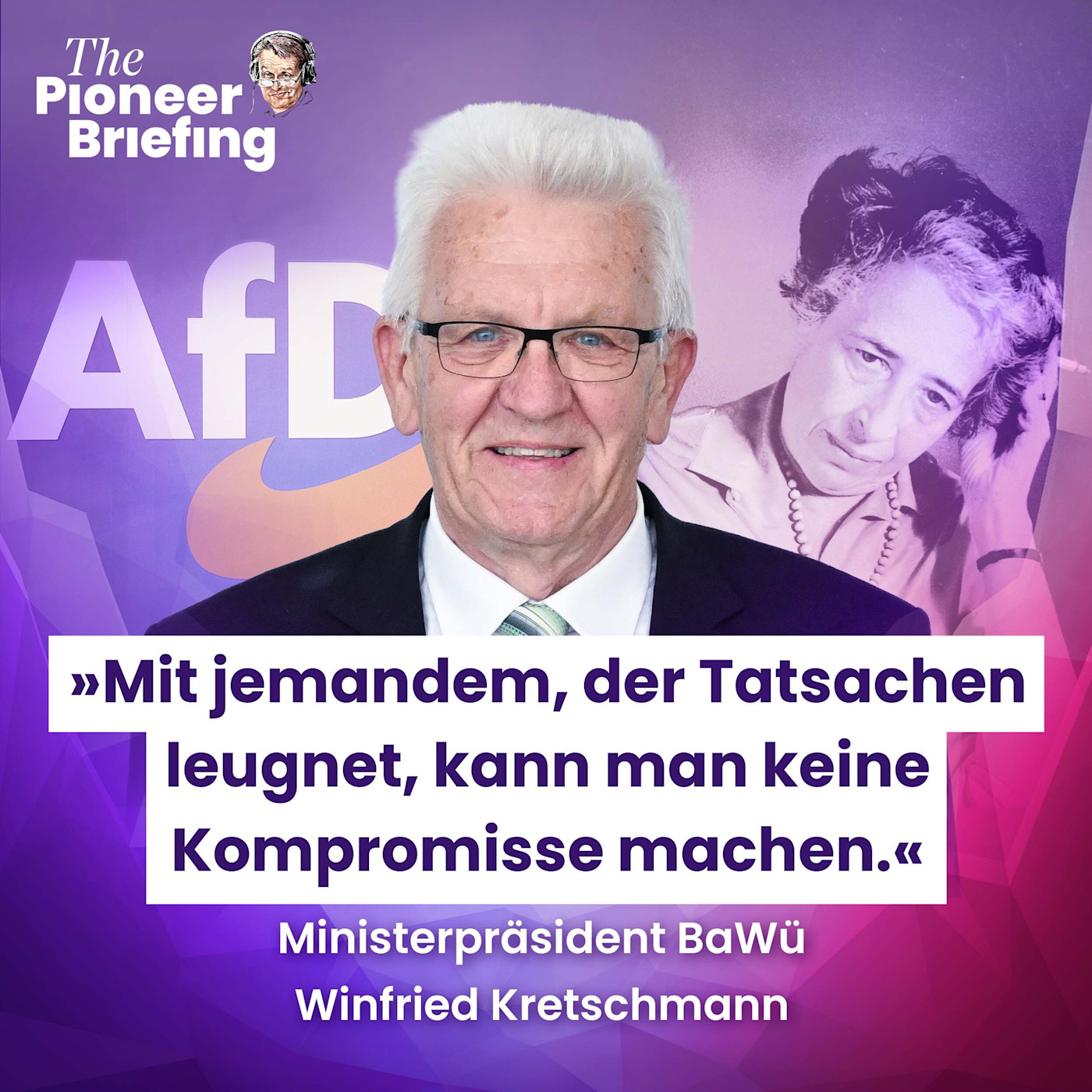 Kretschmann über Kompromisse | Trump trifft Selensky | Au Revoir, Brigitte Bardot episode artwork