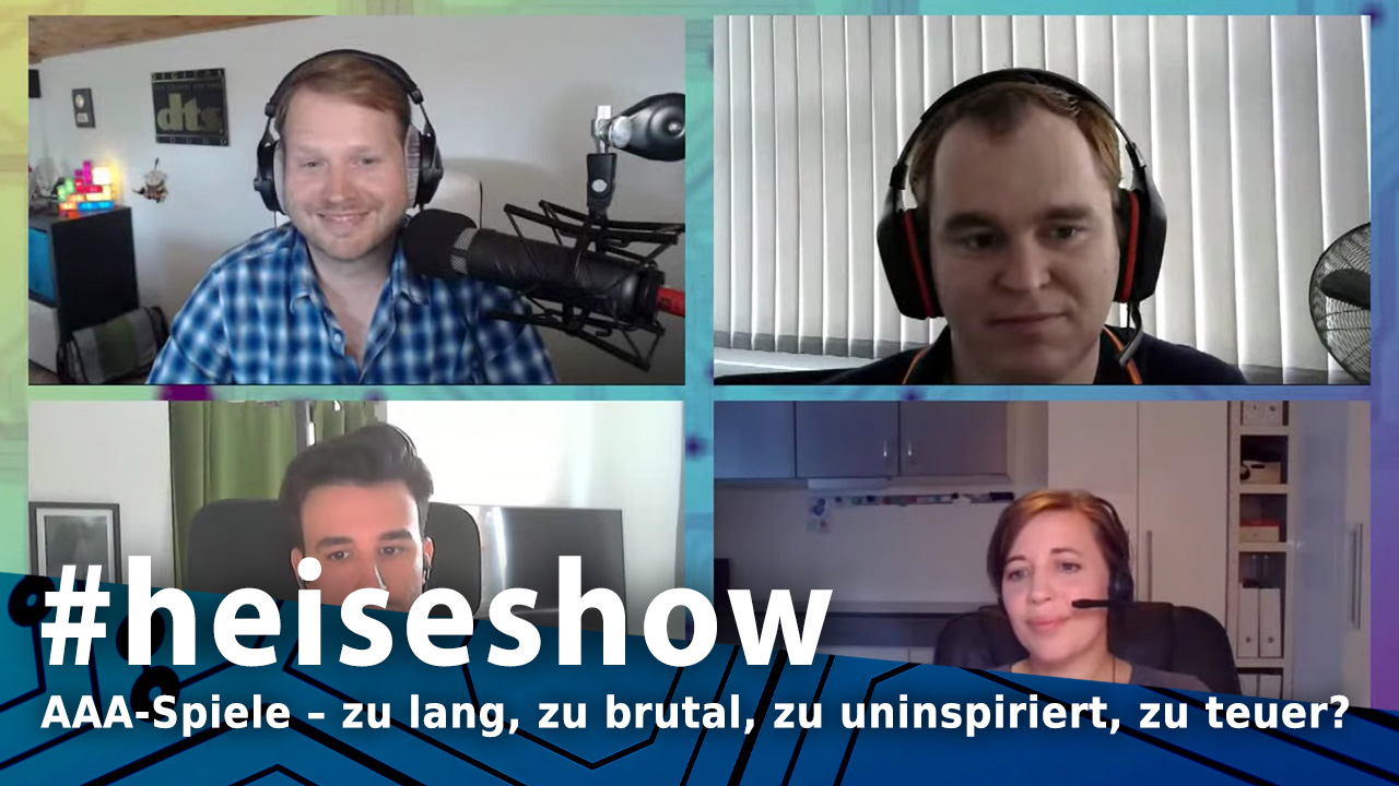AAA-Spiele – zu lang, zu brutal, zu uninspiriert, zu teuer? | #heiseshow