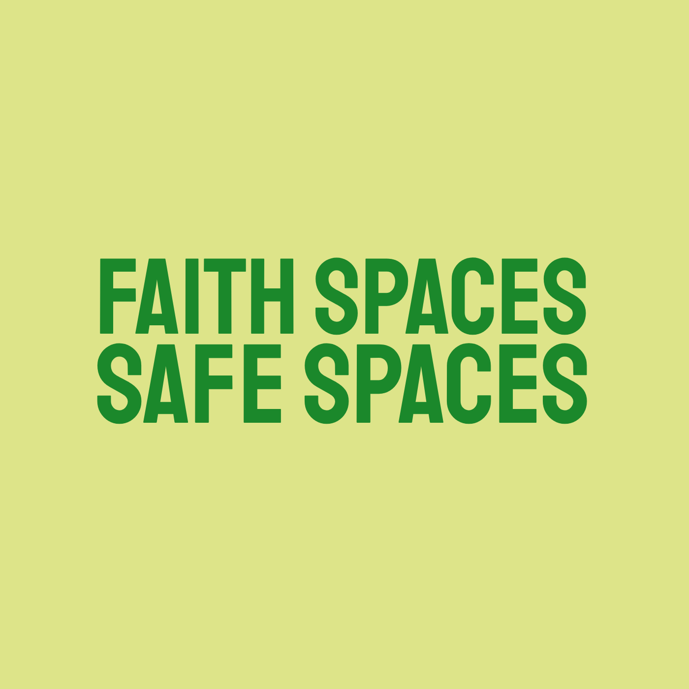 faithspaces must be safespaces - HARTHERZIGKEIT | Jojo Panter