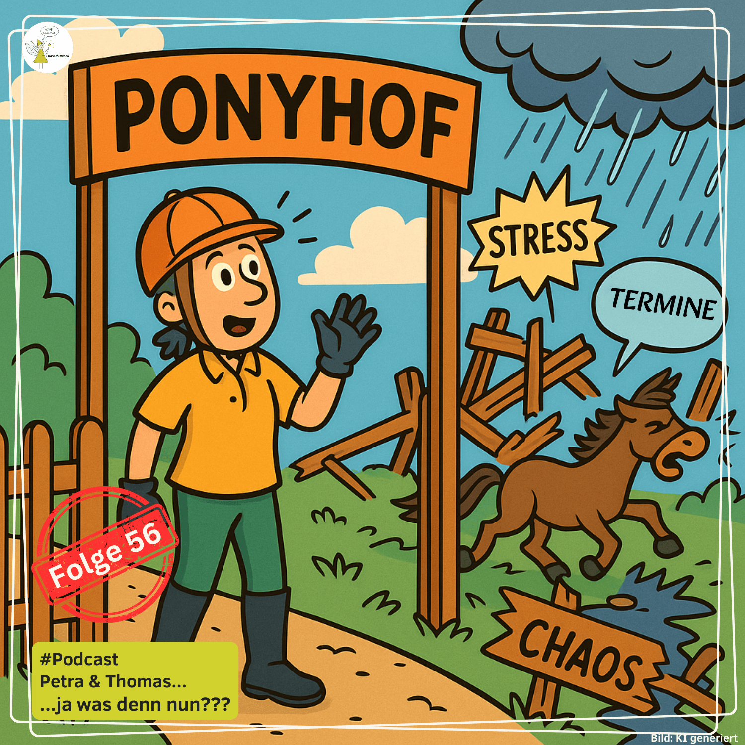 Das Leben ist nicht immer ein Ponyhof