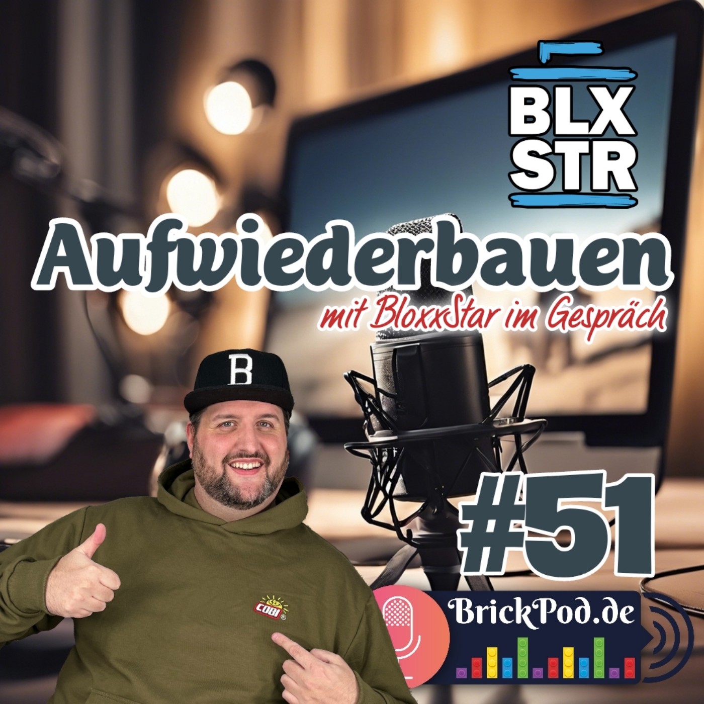 Klemmbaustein Podcast  - BrickPod.de
