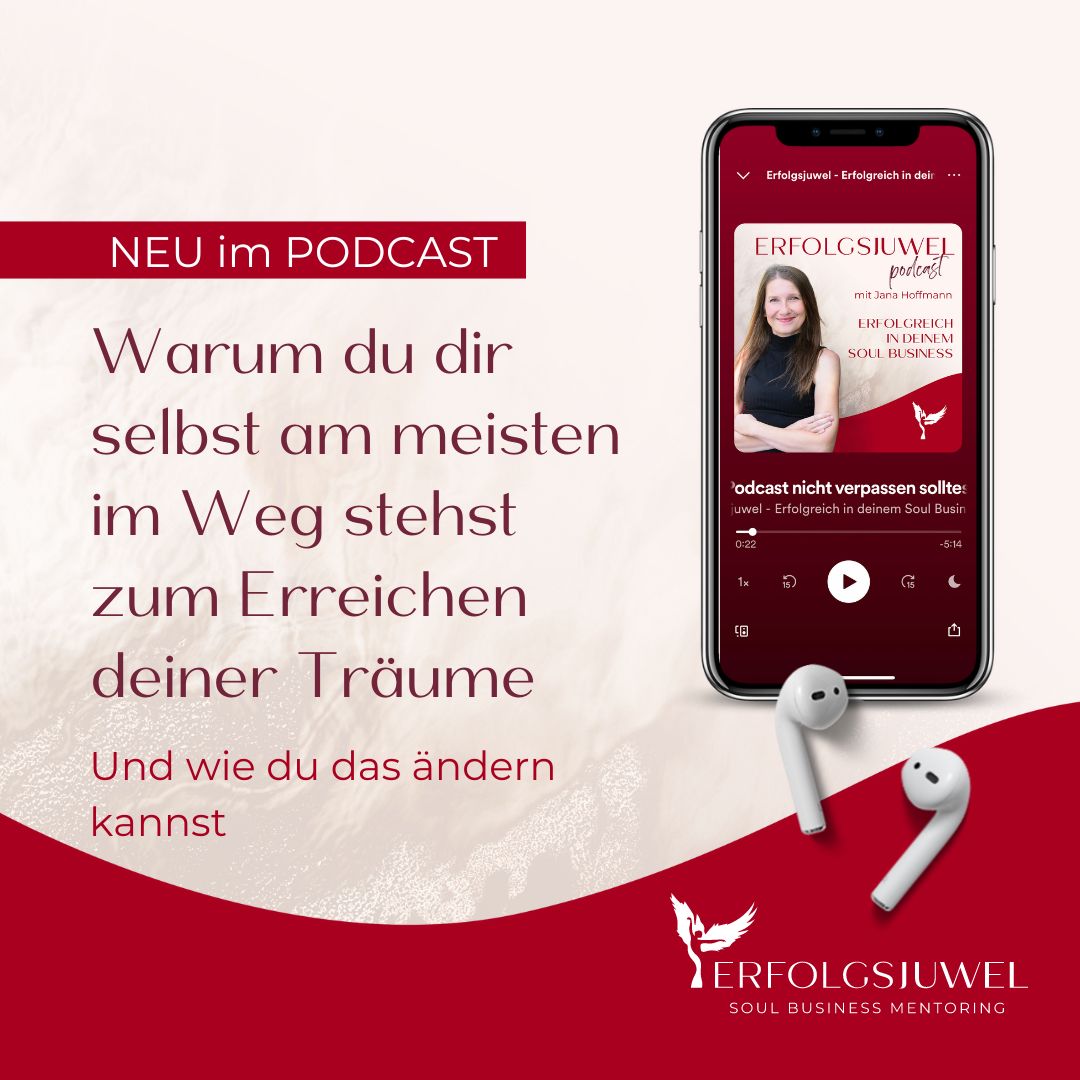 Warum du dir selbst am meisten im Weg stehst zum Erreichen deiner Träume episode artwork