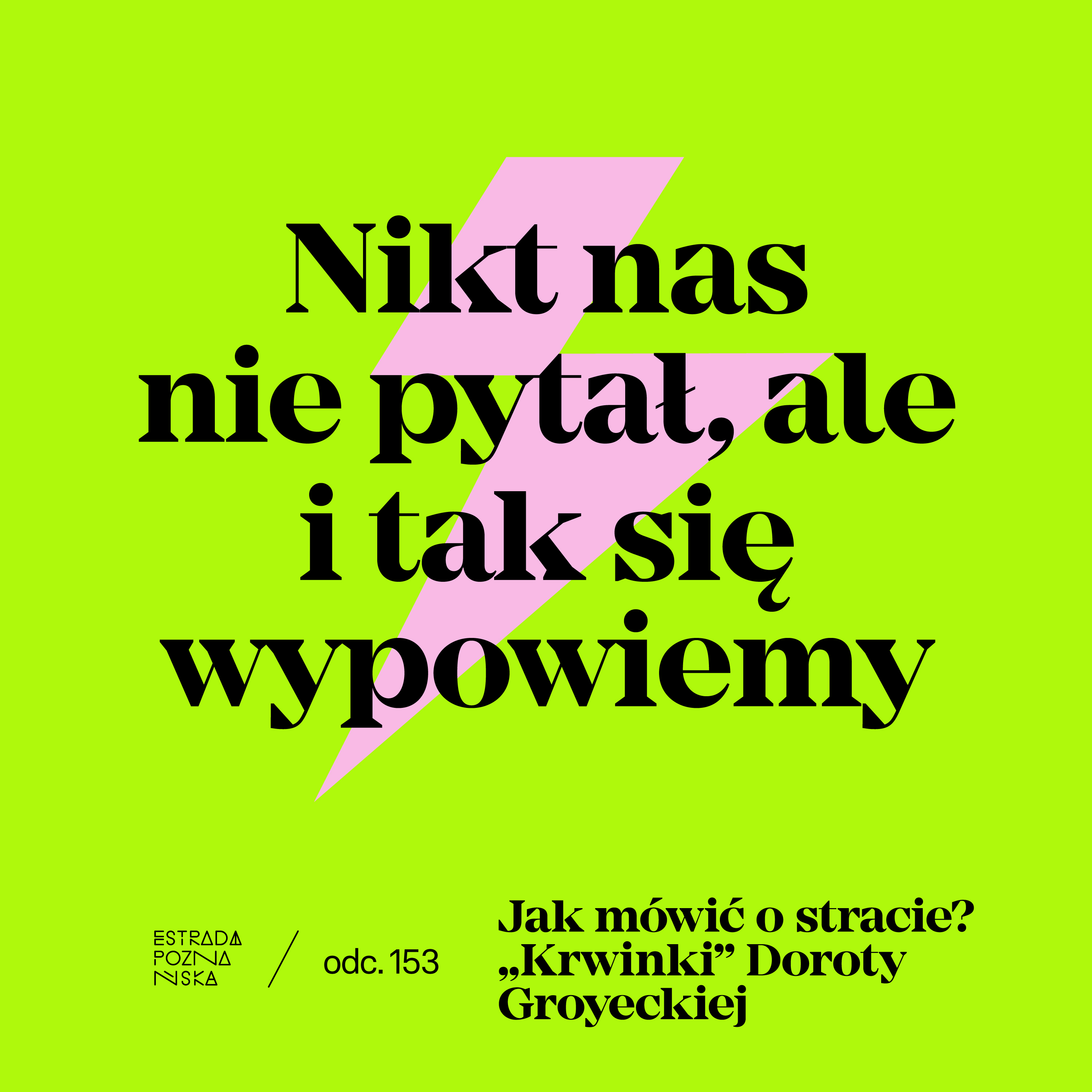 Jak mówić o stracie? „Krwinki” Doroty Groyeckiej episode artwork