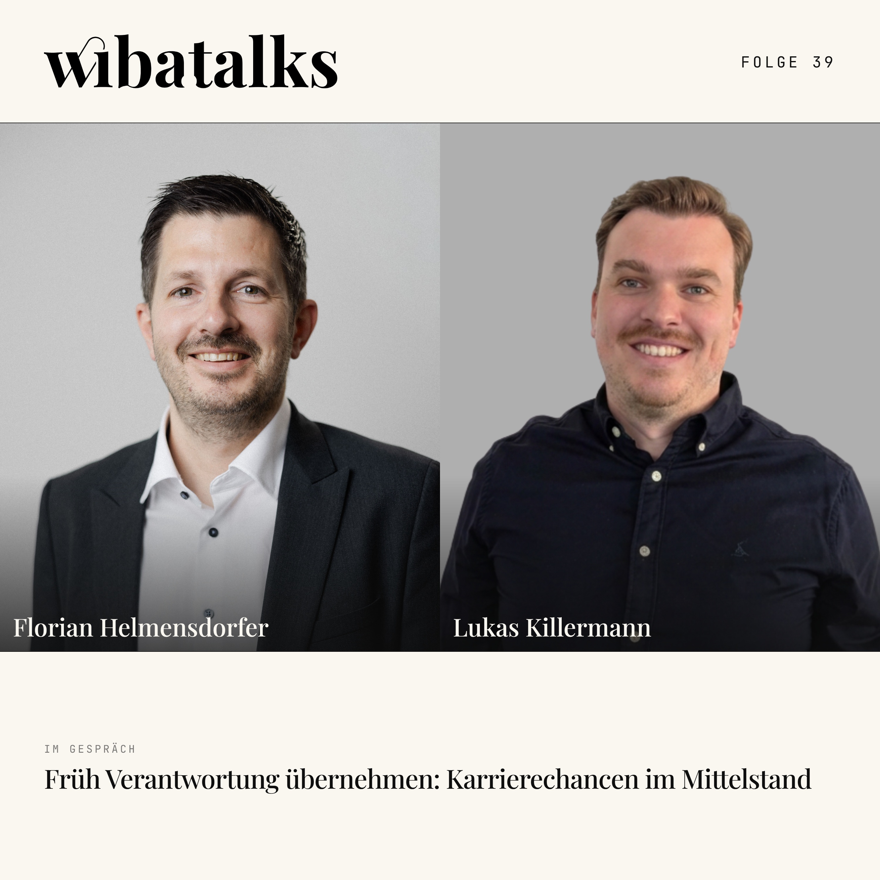 Folge 39 – Früh Verantwortung übernehmen: Karrierechancen im Mittelstand episode artwork