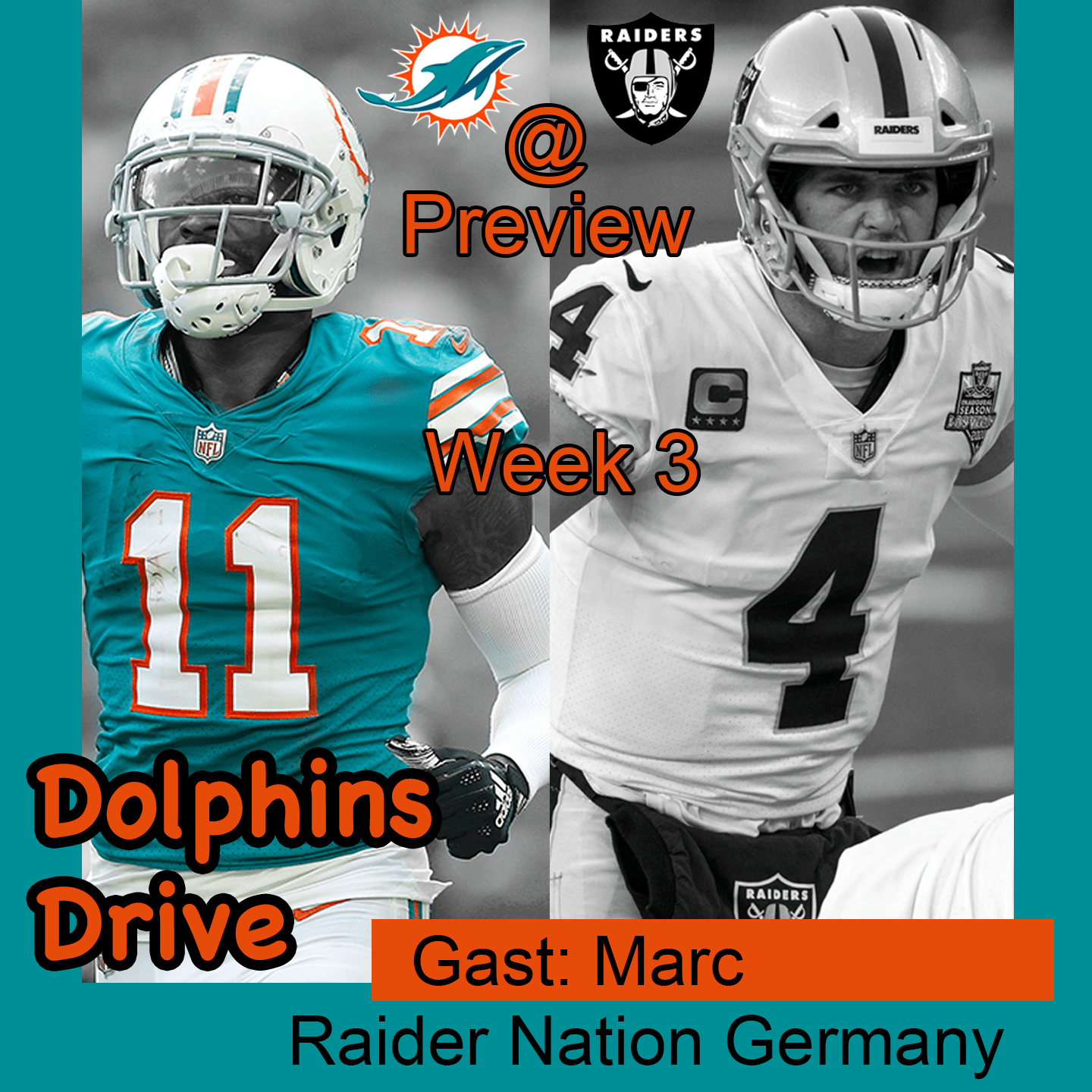 Week 3: Fahren die Dolphins den Carr(en) in den Dreck? #116 episode artwork