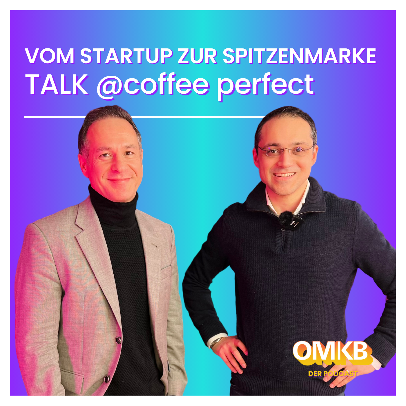 Cover der Podcast-Episode: Beyond the Bean: coffee perfects Vision für die Zukunft des Kaffeegenusses