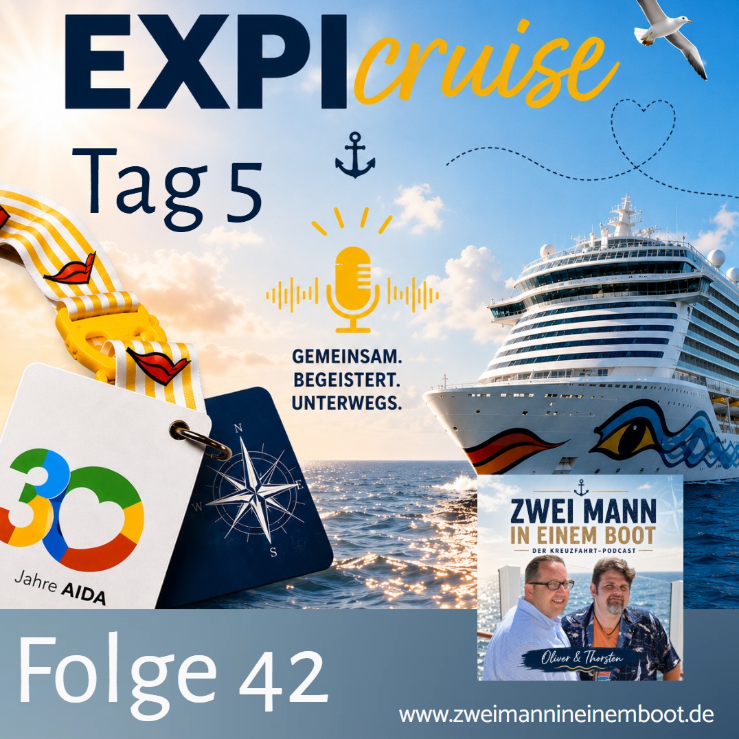 Folge 42 - 30 Jahre Aida Expi Cruise Tag 5 episode artwork