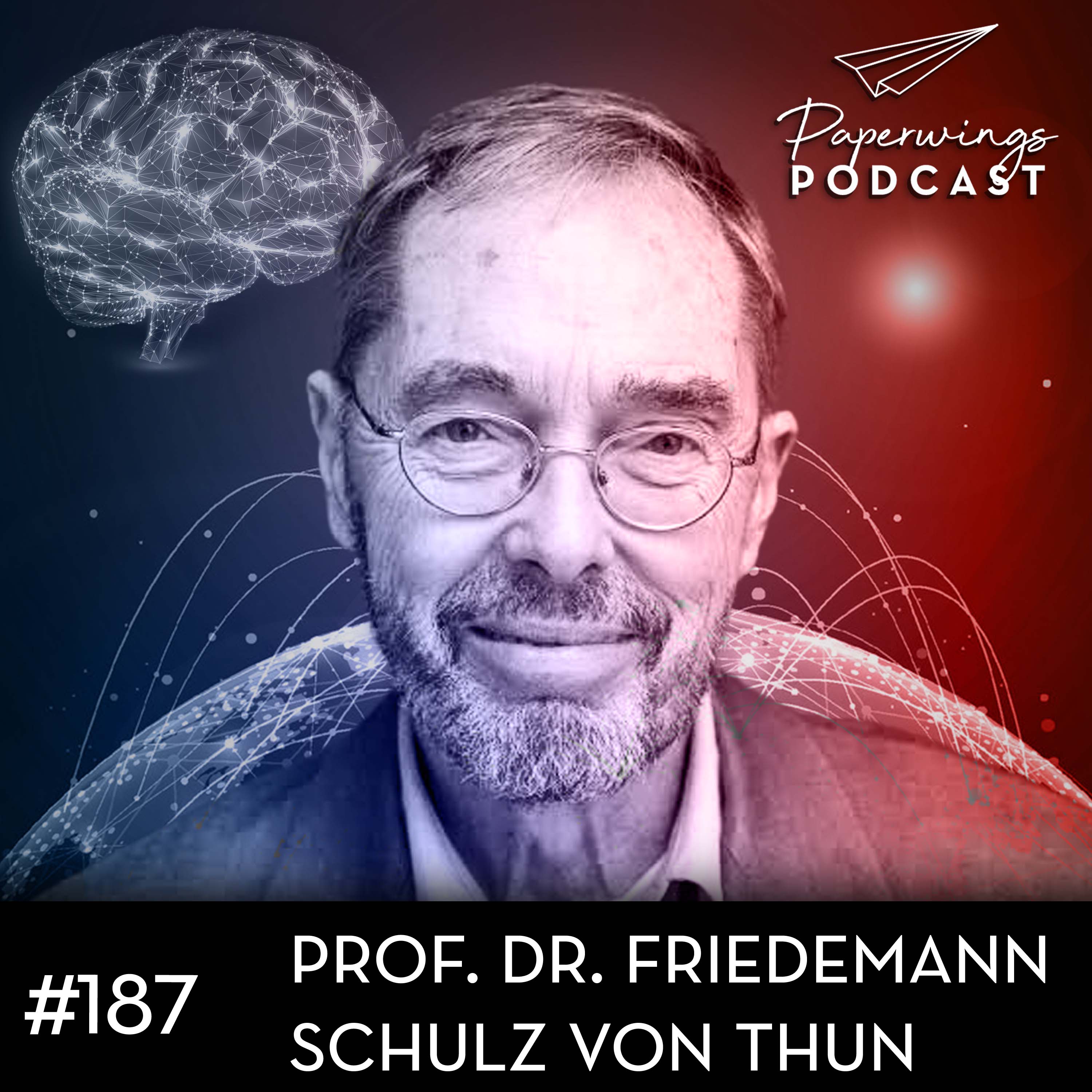 cover of episode #183 „Wie führe ich ein erfülltes Leben?“ - Danny Herzog-Braune im Gespräch mit Prof. Dr. Friedemann Schulz von Thun