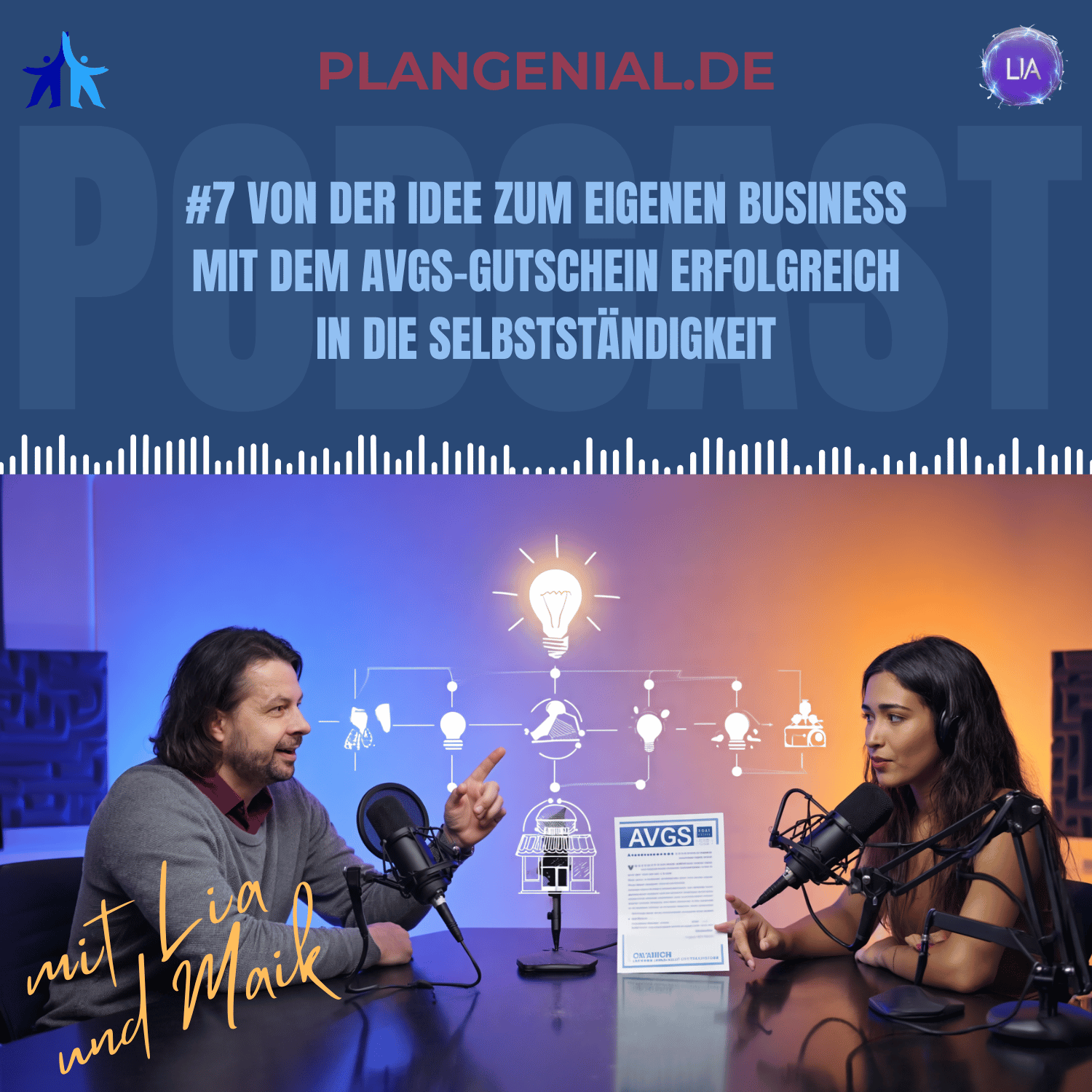 plangenial.de: Der Business-Neustart-Podcast mit Lia & Maik Marx