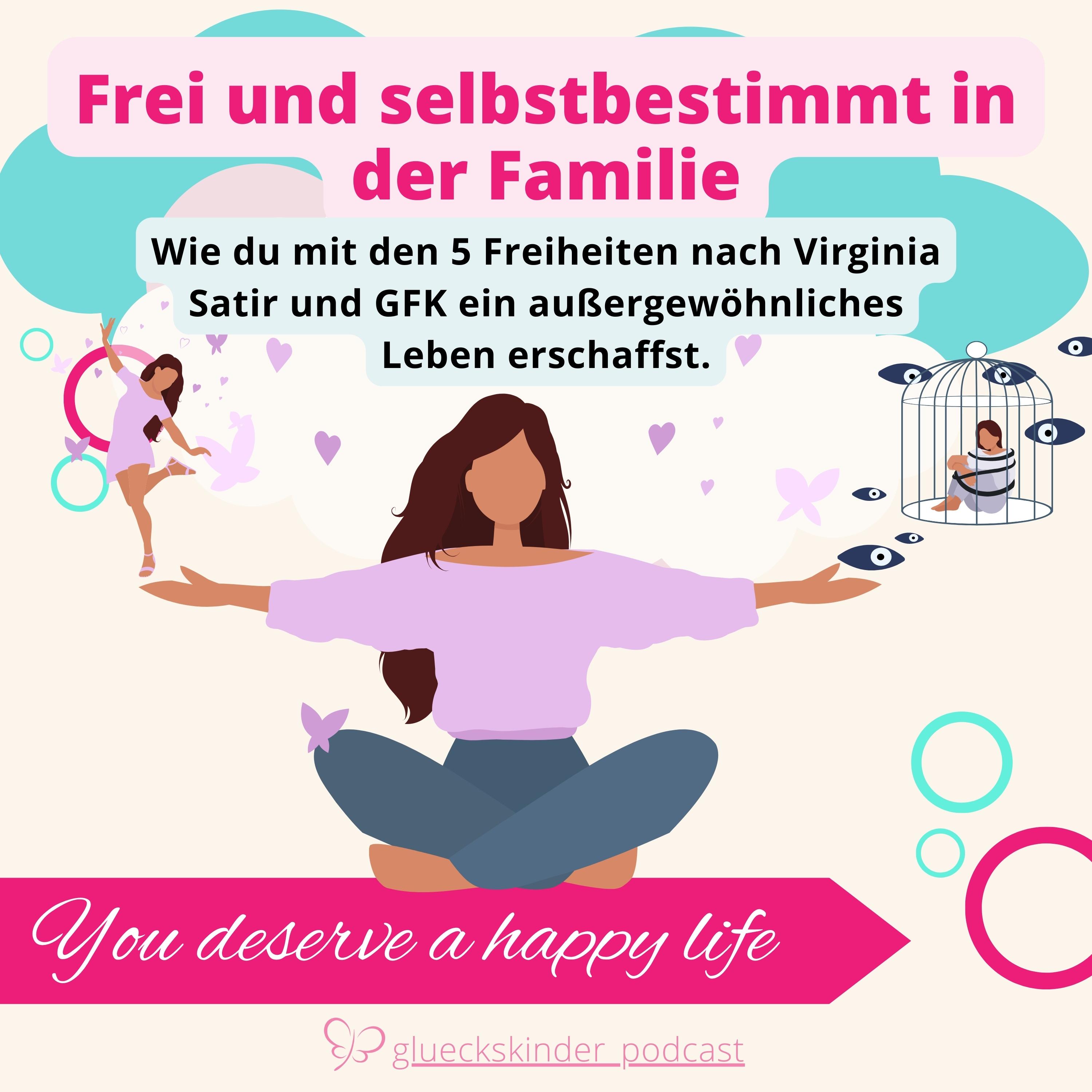 #55 Frei und selbstbestimmt in der Familie - Die 5 Freiheiten nach Virginia Satir episode artwork