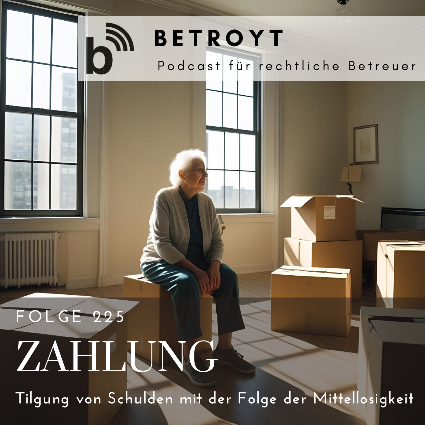 Folge 225 Zahlung - Tilgung von Schulden mit der Folge der Mittellosigkeit