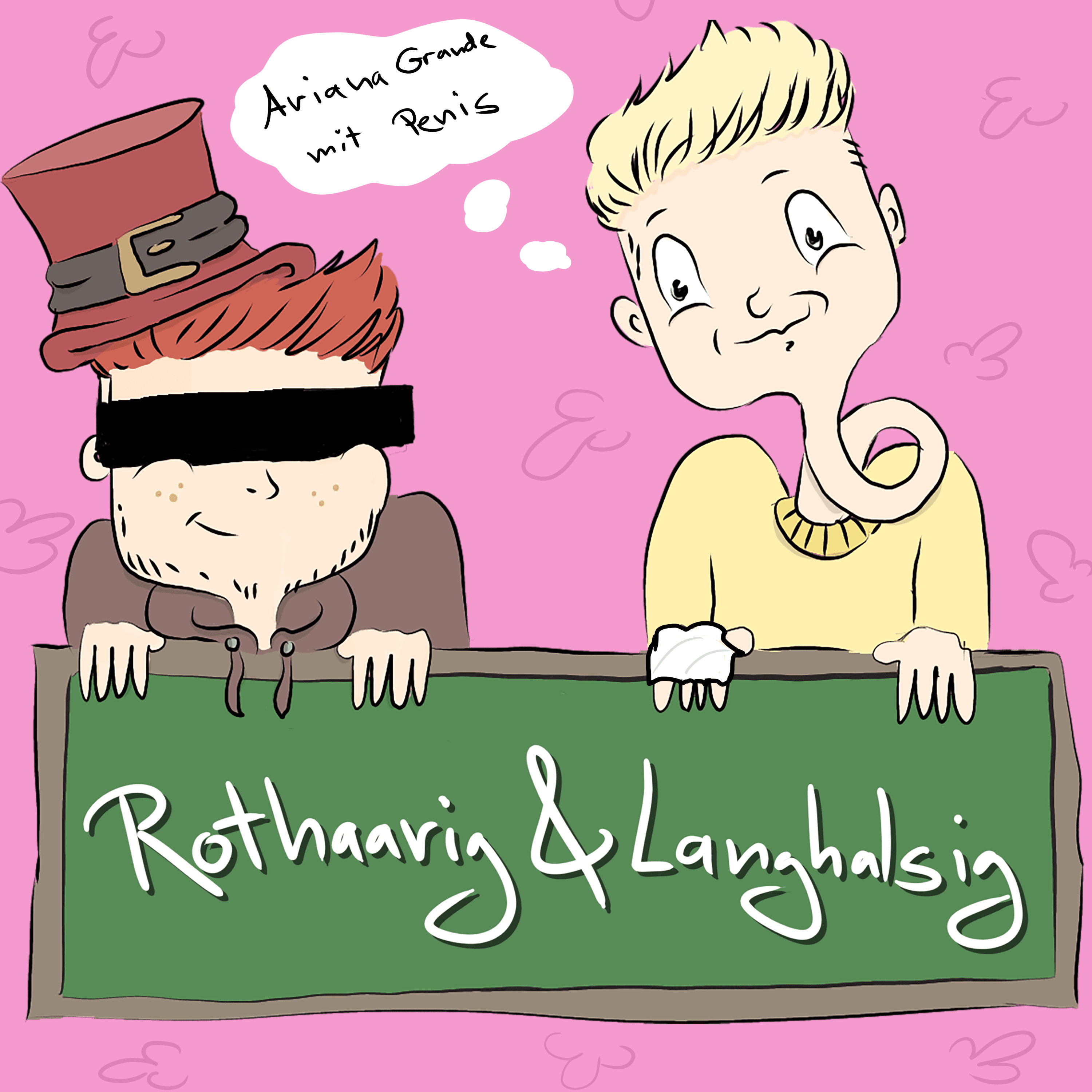 Rothaarig und Langhalsig