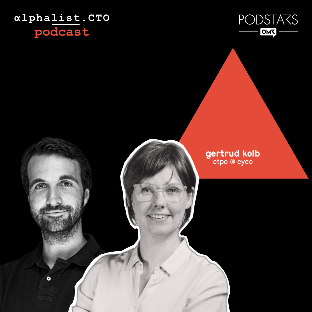 #82 - Gertrud Kolb // CTO @ Eyeo - podcast episode cover