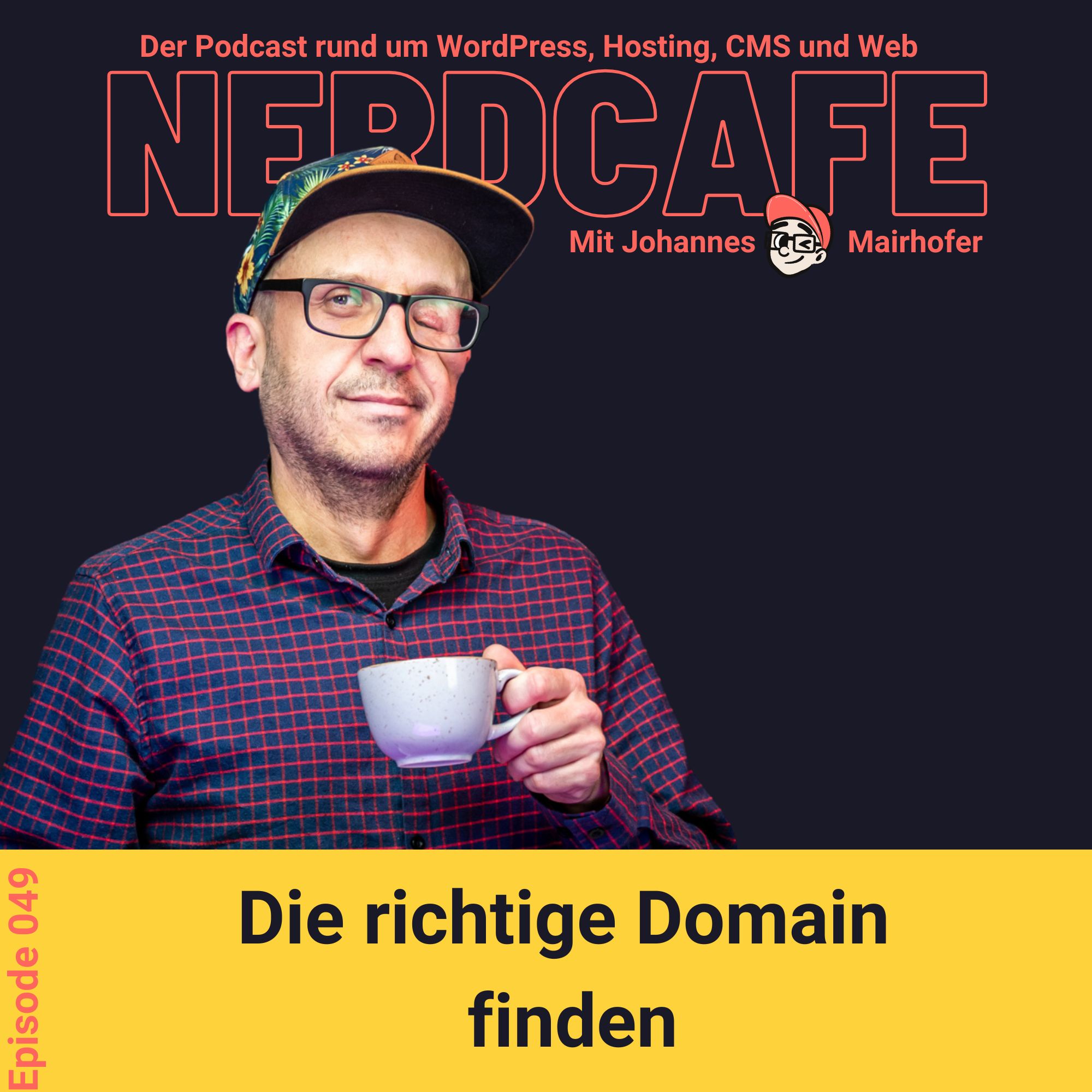 nerdcafe. Der Podcast rund um WordPress, Hosting, CMS und Web.