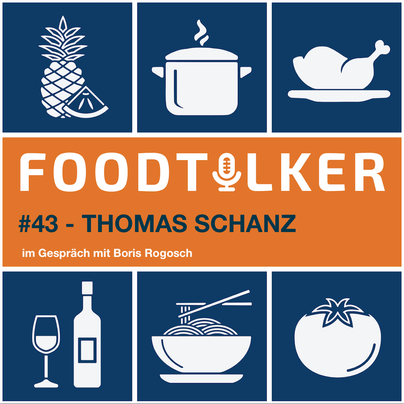 FOODTALKER - Podcast über die Leidenschaft fürs Kochen und gutes Essen