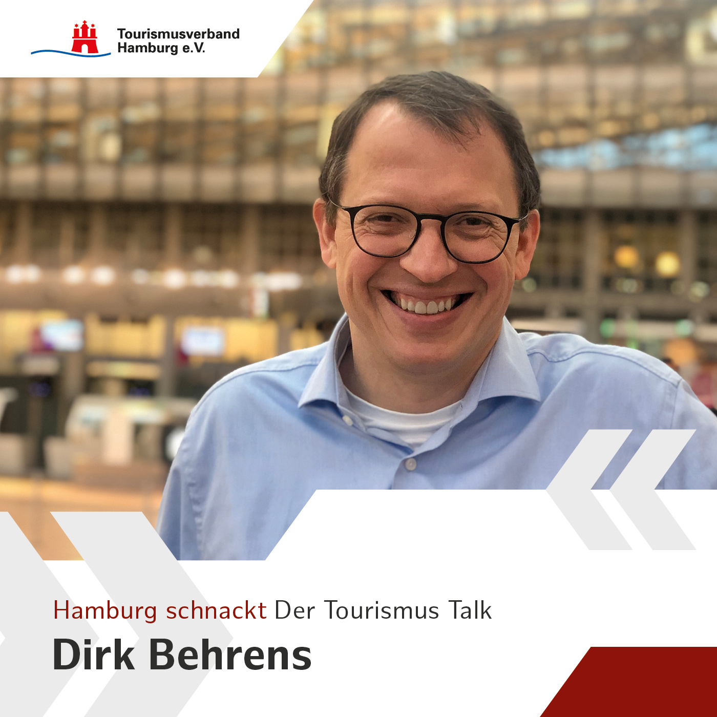 Hamburg schnackt – mit Dirk Behrens, Leiter Aviation vom Flughafen Hamburg
