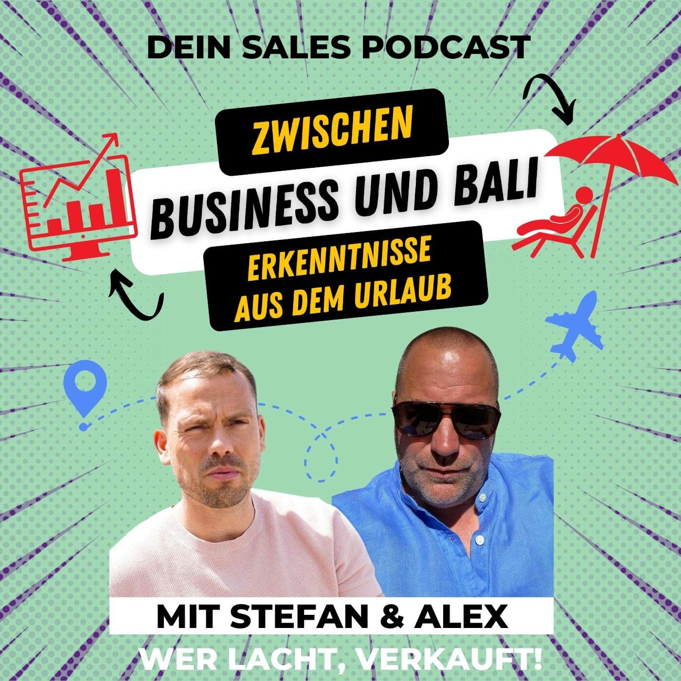 Wer lacht verkauft! Dein Sales Podcast für mehr Spaß im Verkauf.