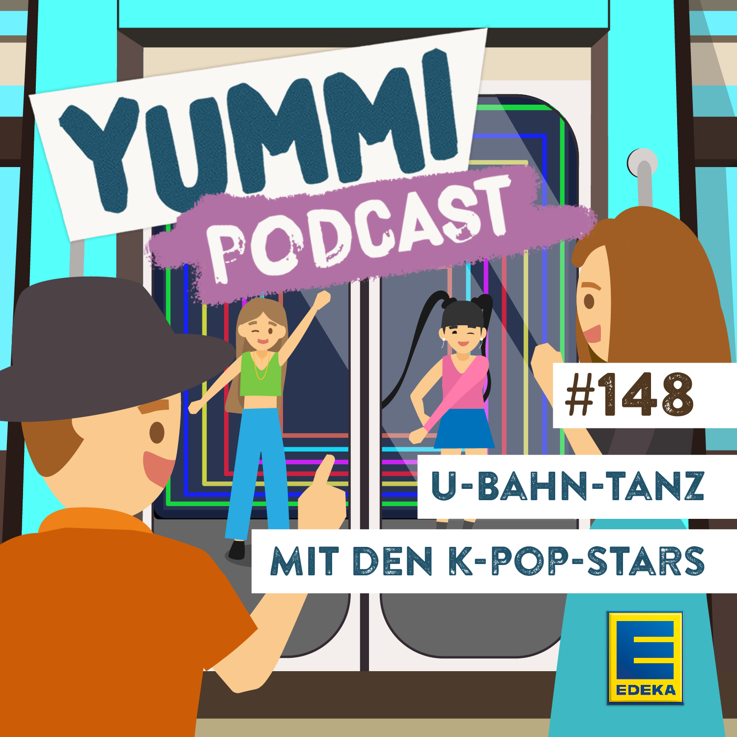 U-Bahn-Tanz mit den K-Pop-Stars
