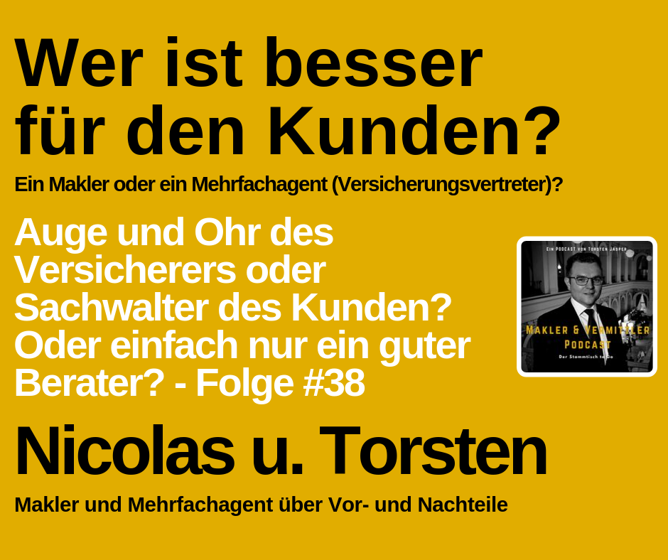 Makler und Vermittler Podcast - Für Versicherungsmakler, -vertreter und Finanzdienstleister