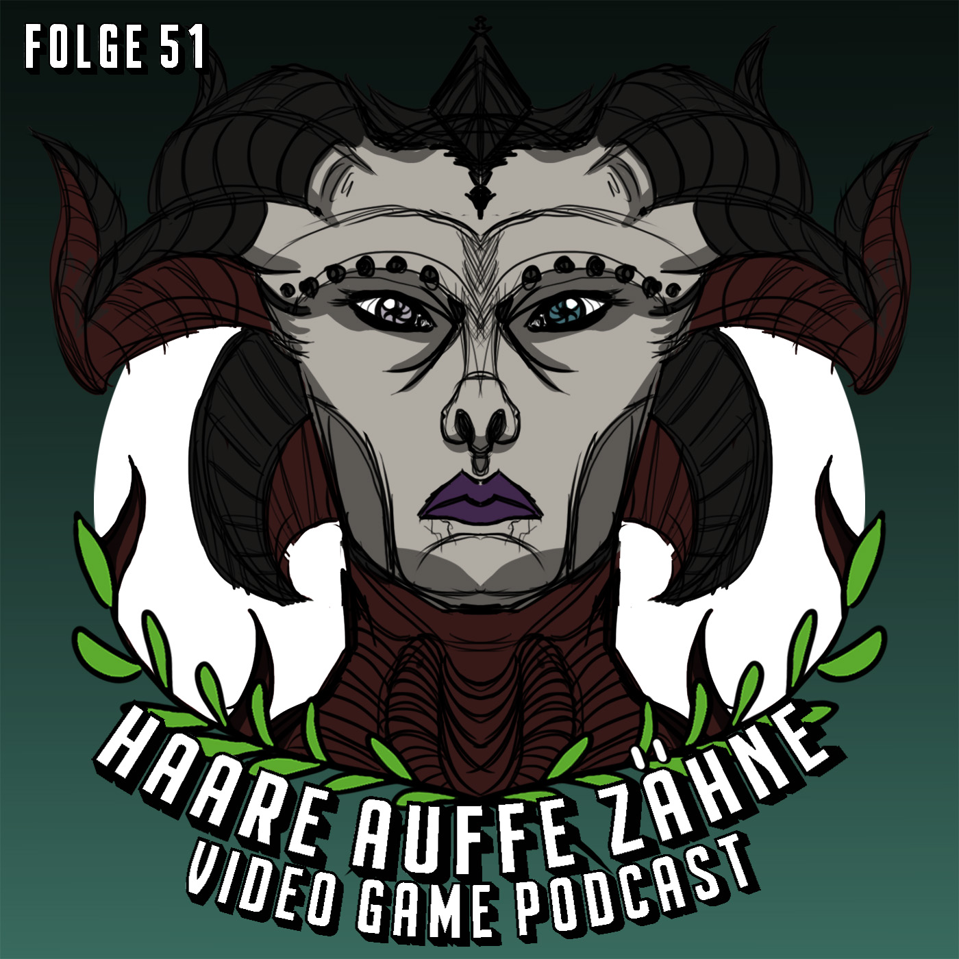 HAARE AUFFE ZÄHNE