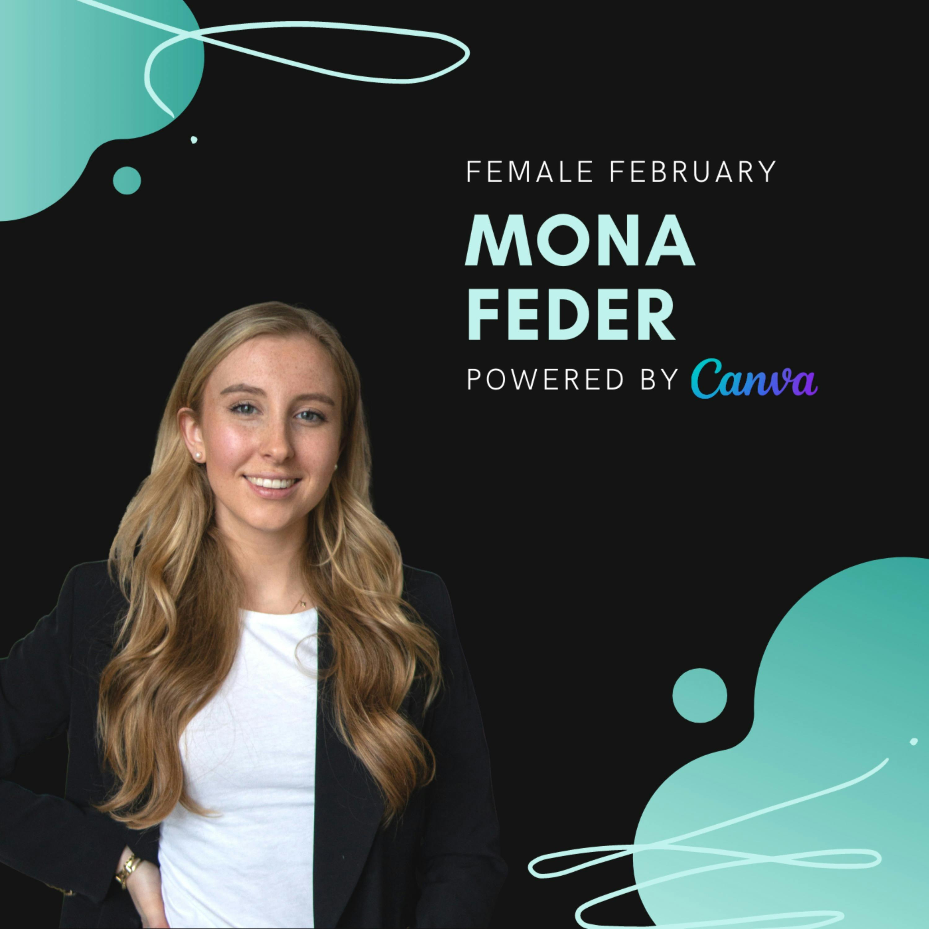 Mona Feder, tokenstreet | Female February episode artwork