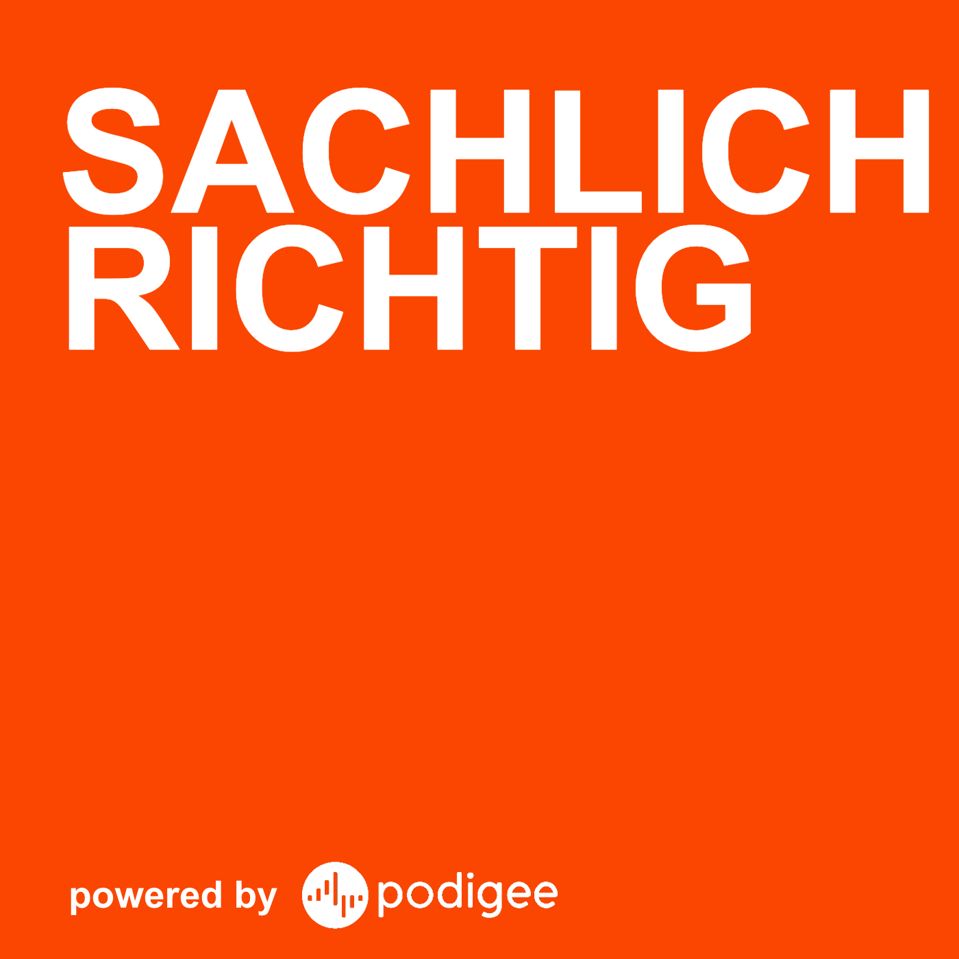 SACHLICH RICHTIG