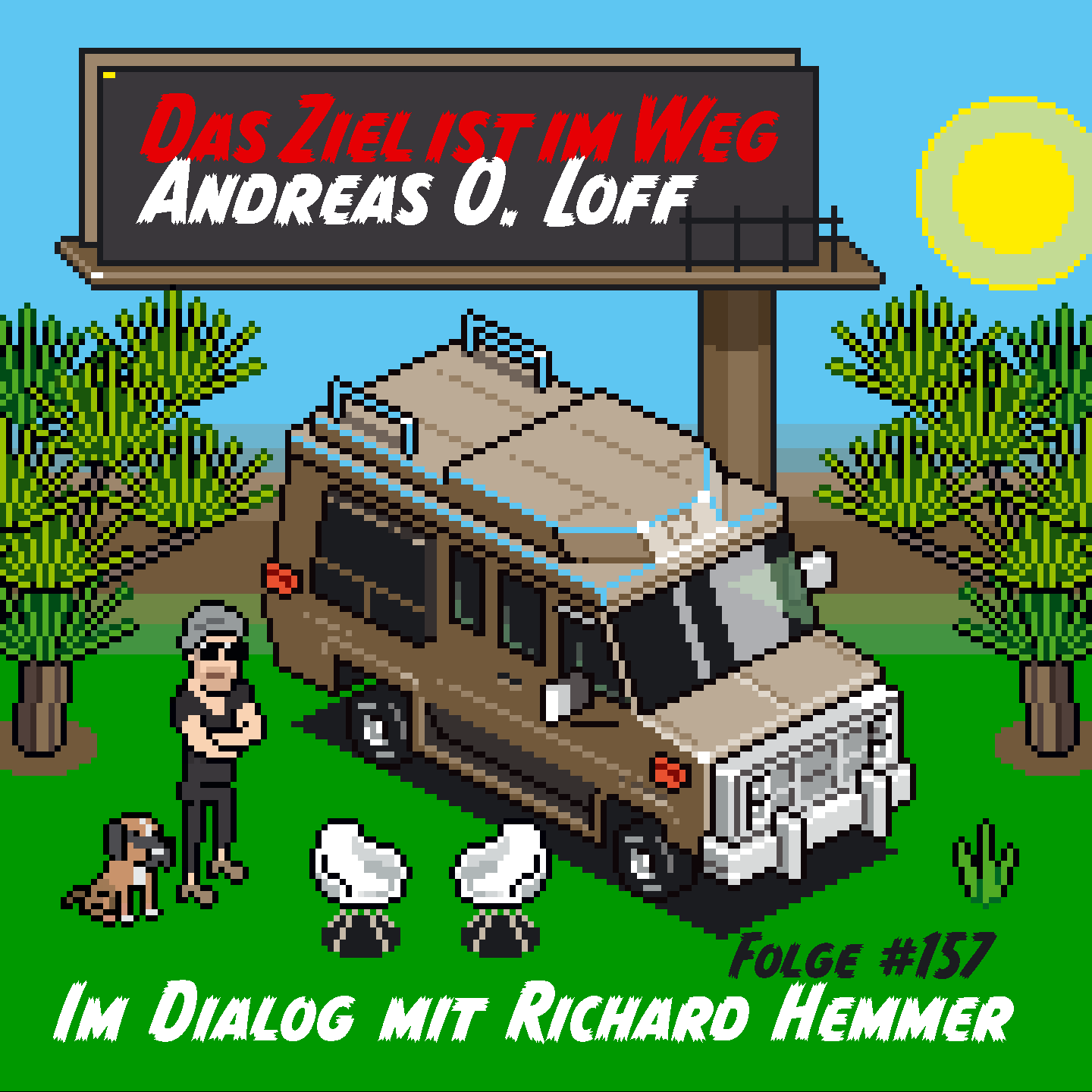 Das Ziel ist im Weg