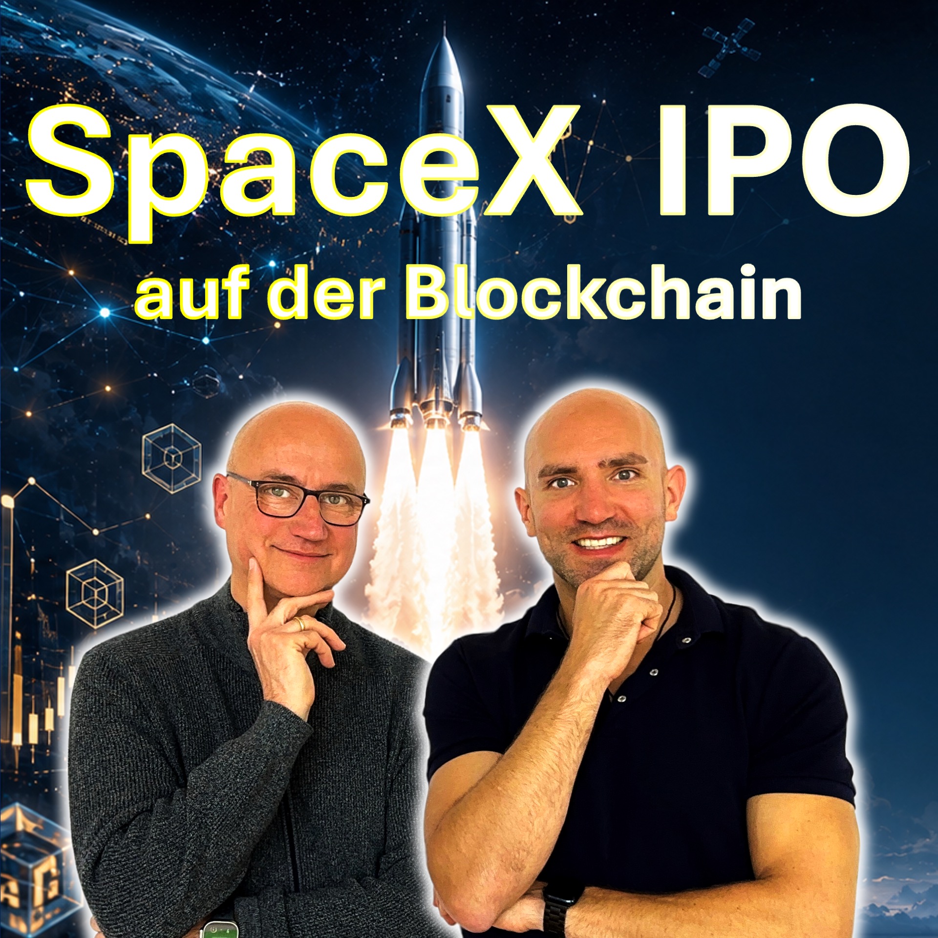 #35 Größter IPO aller Zeiten von SpaceX wird tokenisiert während die USA ein KI Verbot verhängt episode artwork