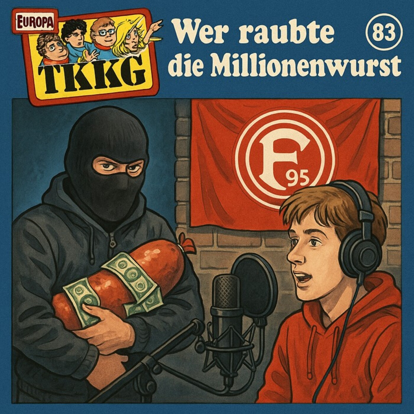 #083: 34. Spieltag: 1. FC Magdeburg (A) – TKKG (34) – Wer raubte die Millionenwurst? episode artwork