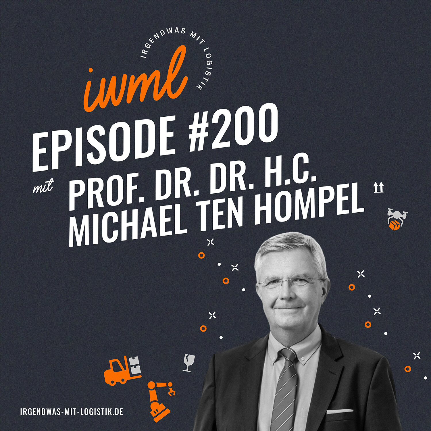 IWML #200 mit Prof. Dr. Dr. h.c. Michael ten Hompel episode artwork