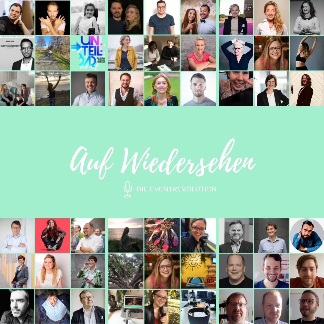 Die Eventrevolution. Dein Podcast für Veränderung, Wertschätzung und Fairness.