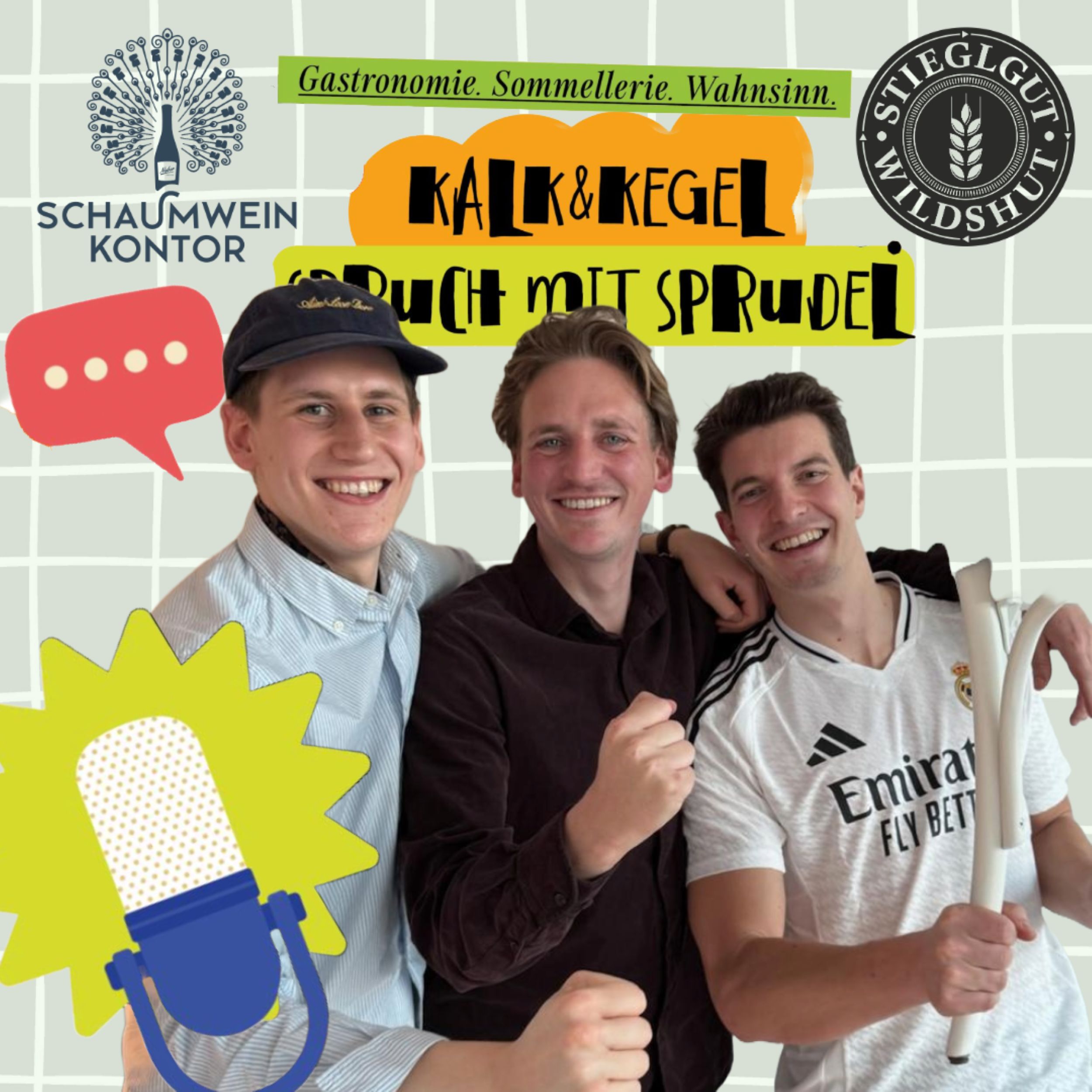 Spruch mit Sprudel – der KALK&KEGEL Podcast