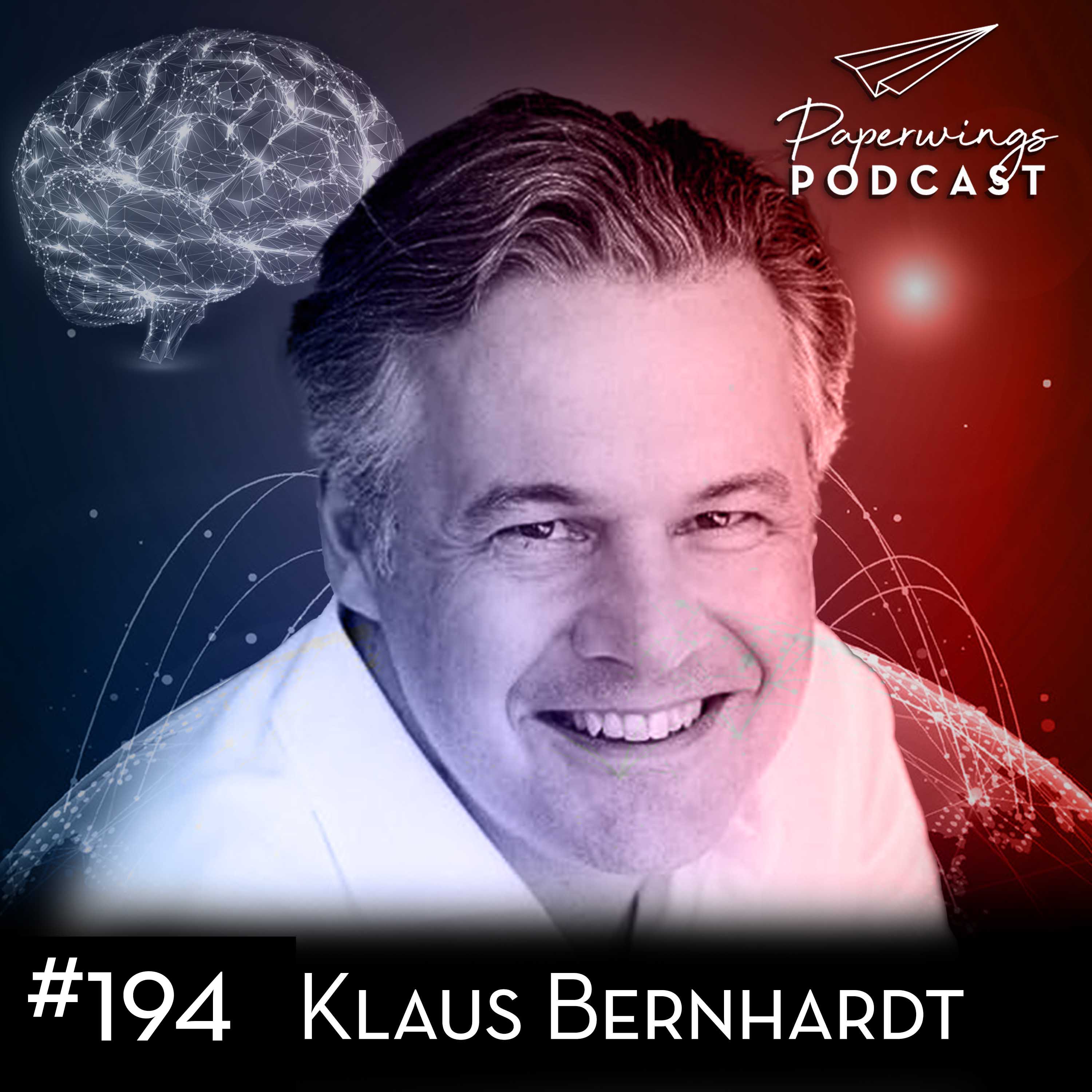 cover of episode #194 „Wie kann ich psychische Probleme mit  KI überwinden ?“  Danny Herzog-Braune im Gespräch mit Klaus Bernhardt